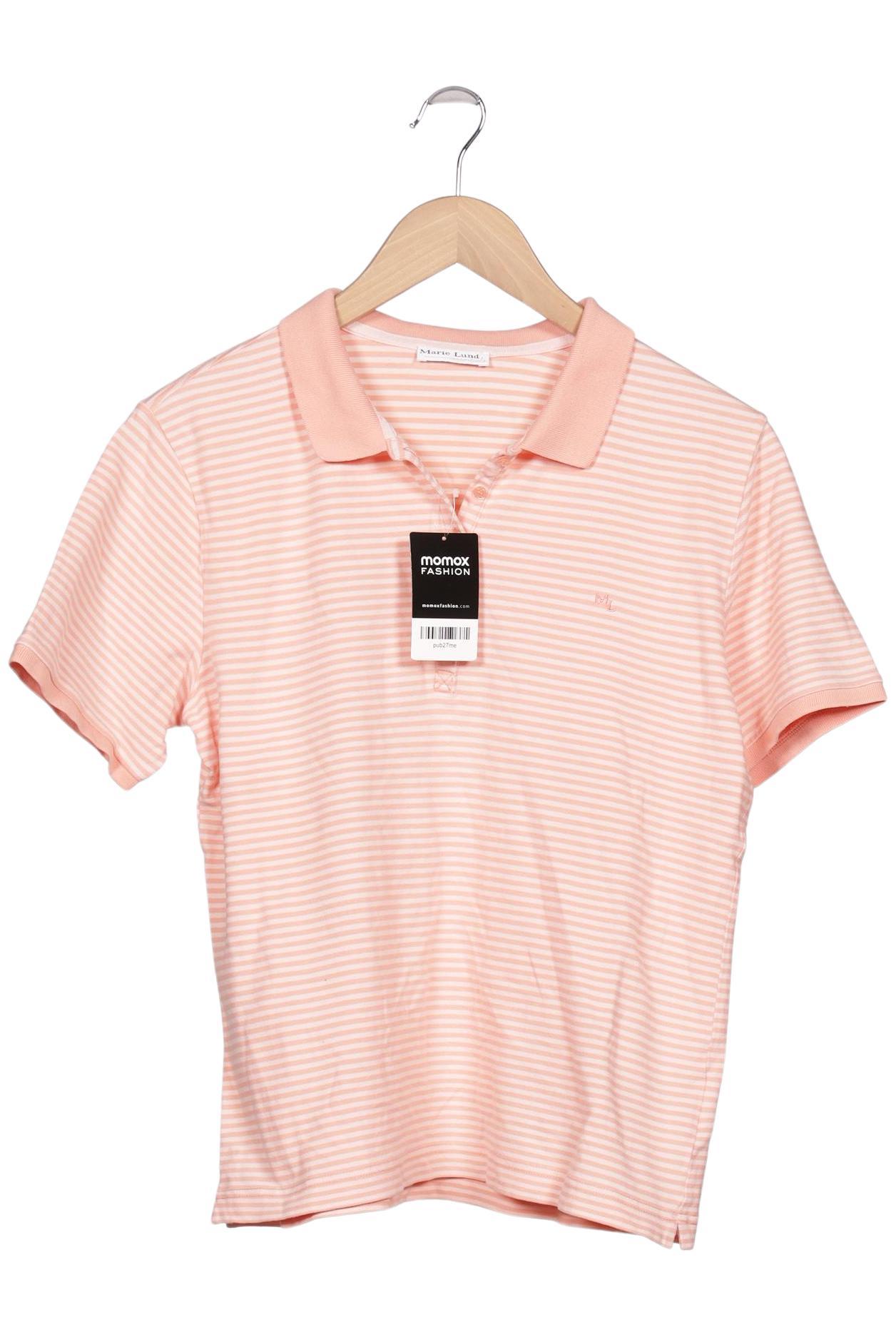 

Marie Lund Damen Poloshirt, orange, Gr. 44