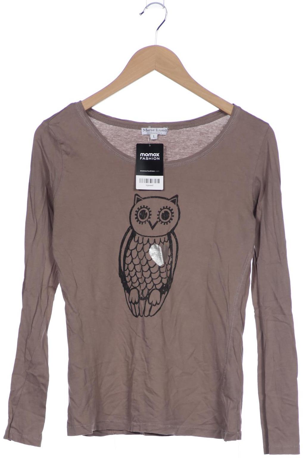 

Marie Lund Damen Langarmshirt, beige, Gr. 42