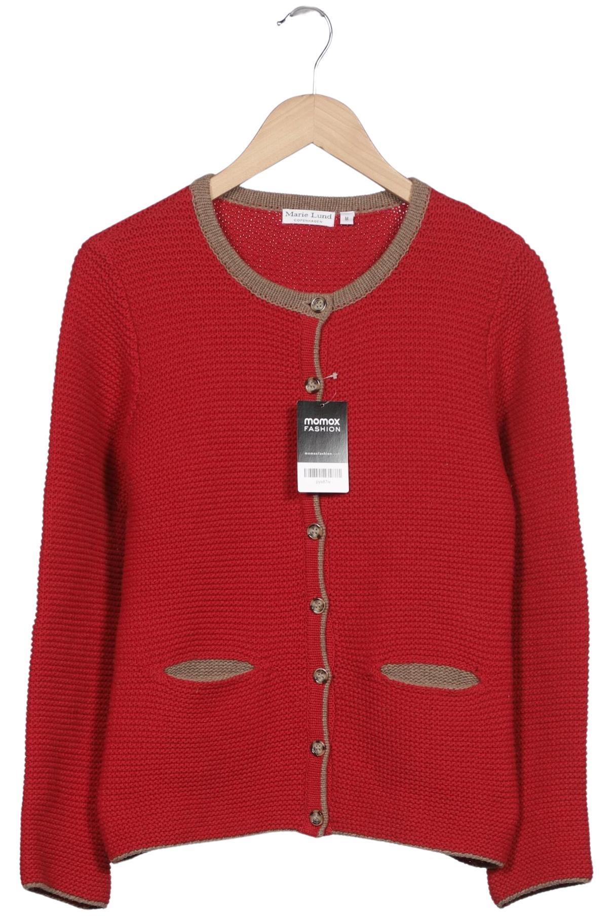 

Marie Lund Damen Strickjacke, rot, Gr. 38