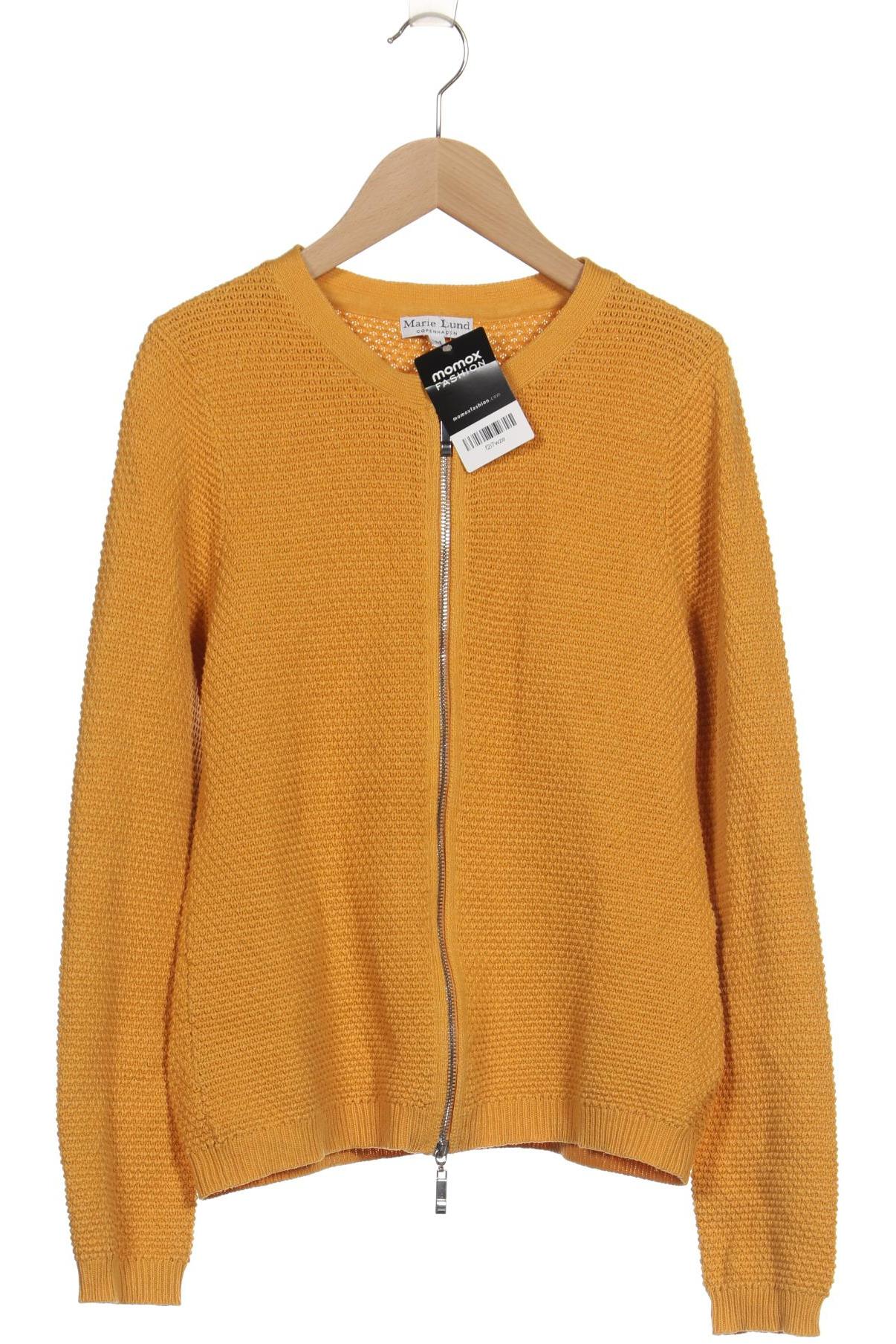 

Marie Lund Damen Strickjacke, gelb, Gr. 38