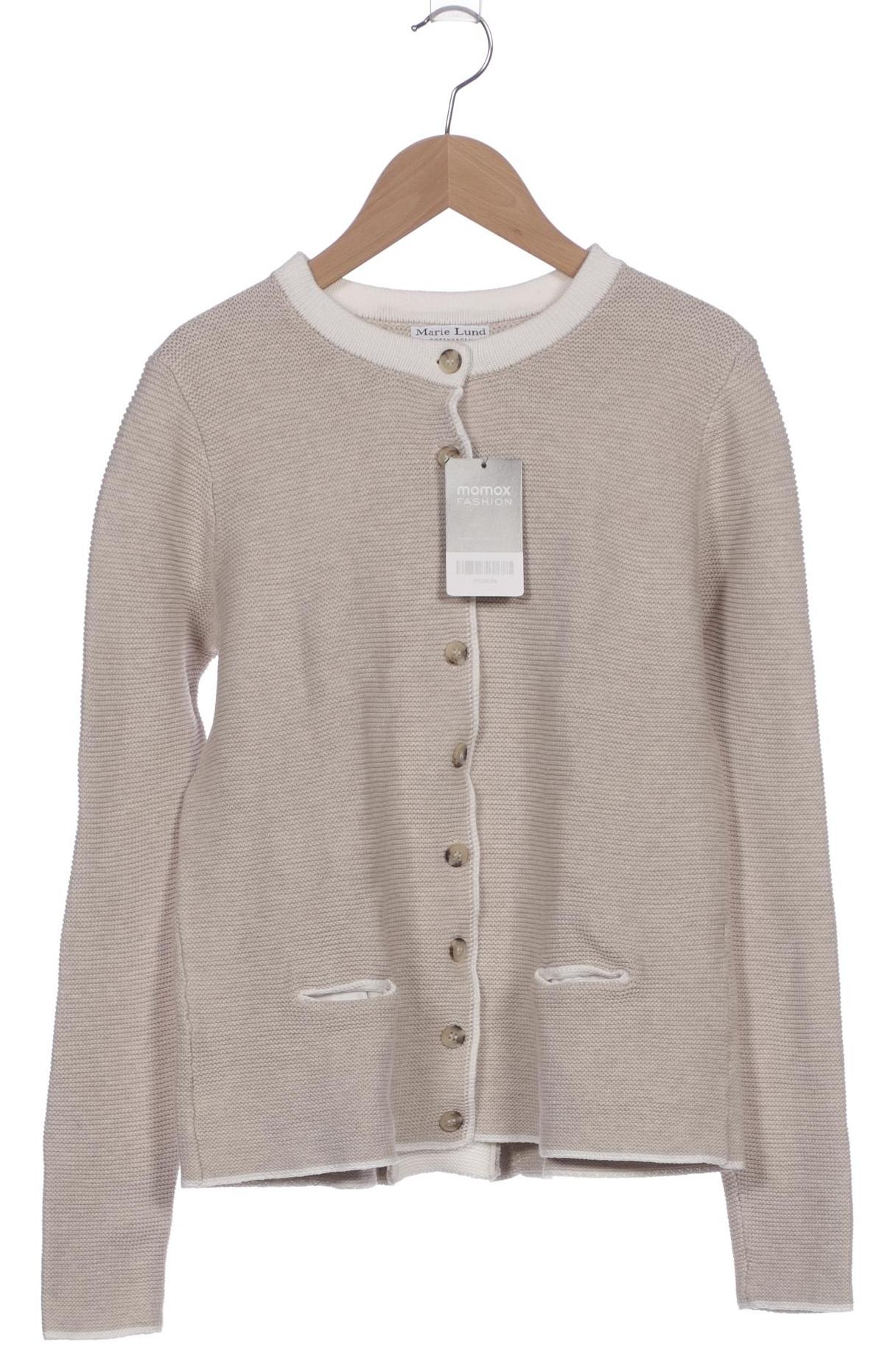 

Marie Lund Damen Strickjacke, beige, Gr. 36