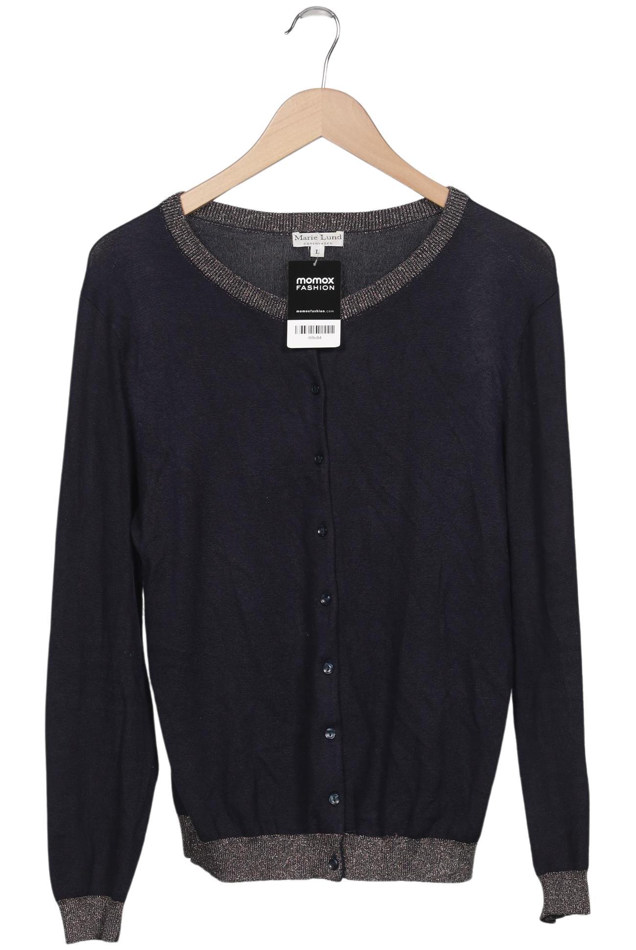 

Marie Lund Damen Strickjacke, marineblau, Gr. 42