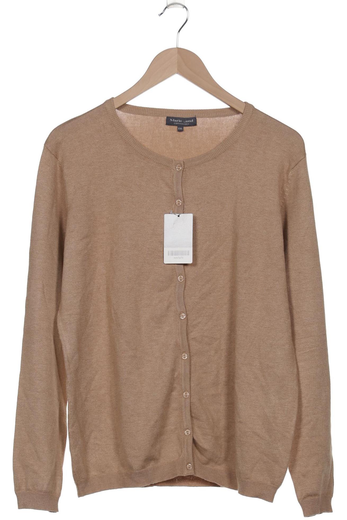 

Marie Lund Damen Strickjacke, beige, Gr. 46