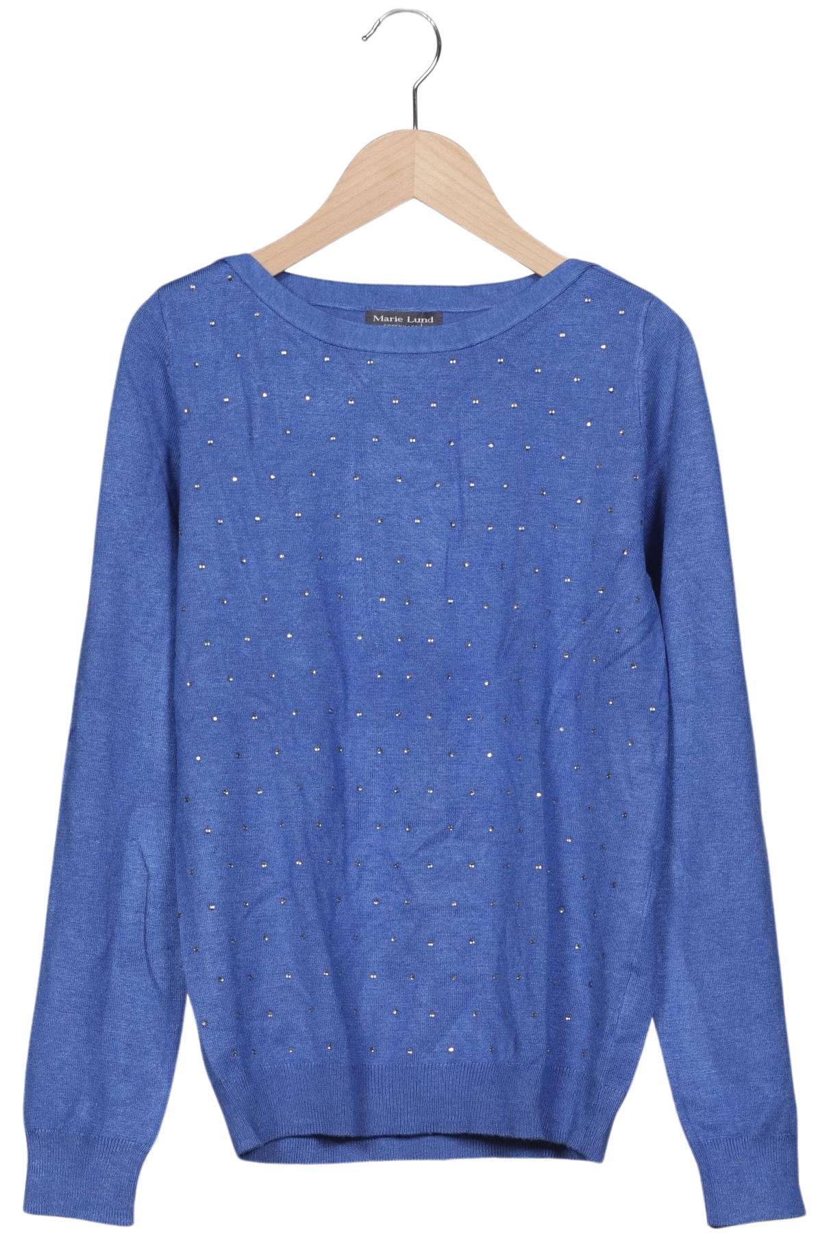 

Marie Lund Damen Pullover, blau, Gr. 36