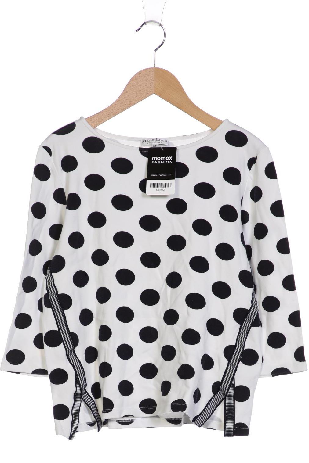 

Marie Lund Damen Langarmshirt, weiß, Gr. 34