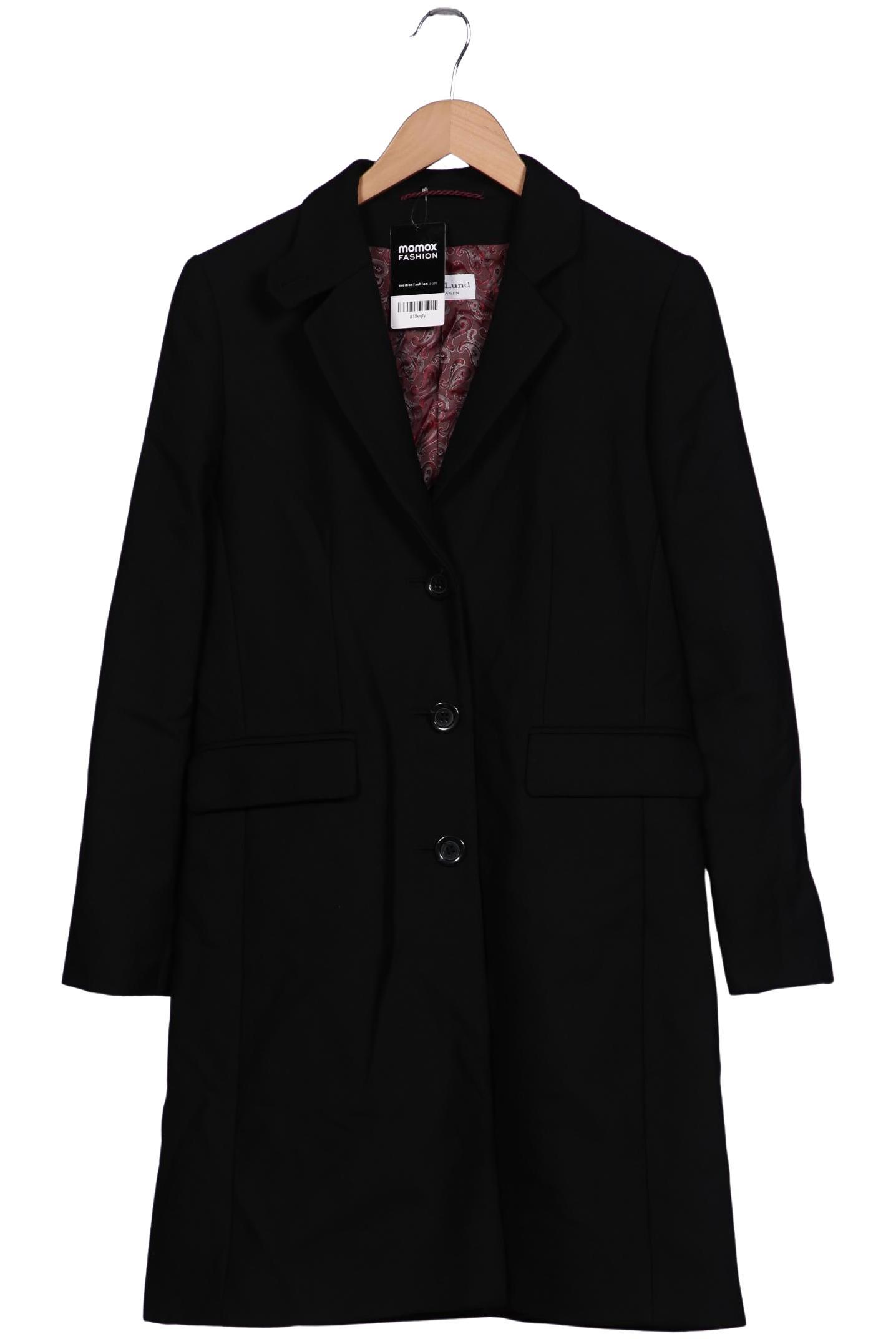 

Marie Lund Damen Mantel, schwarz, Gr. 38