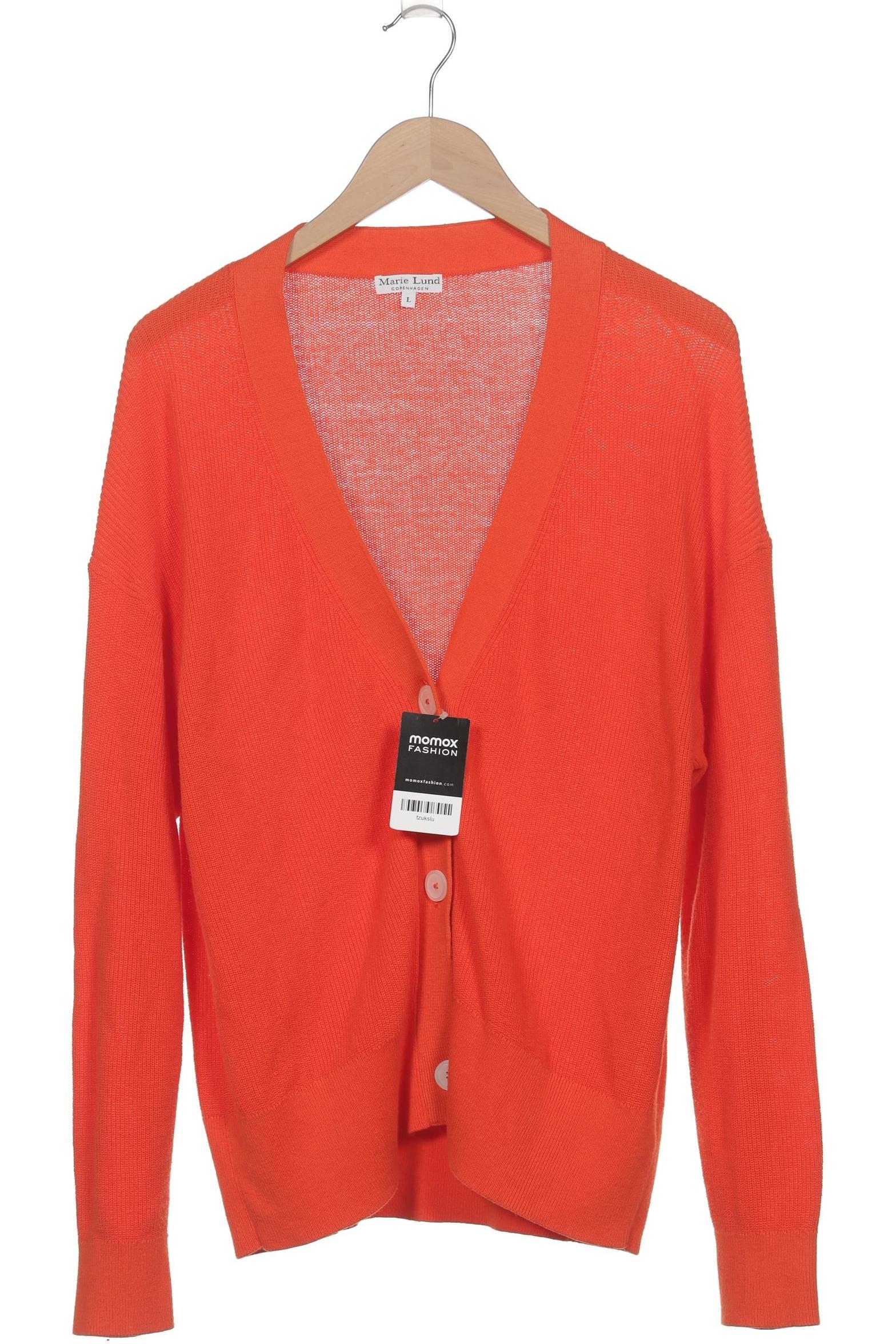 

Marie Lund Damen Strickjacke, orange, Gr. 42