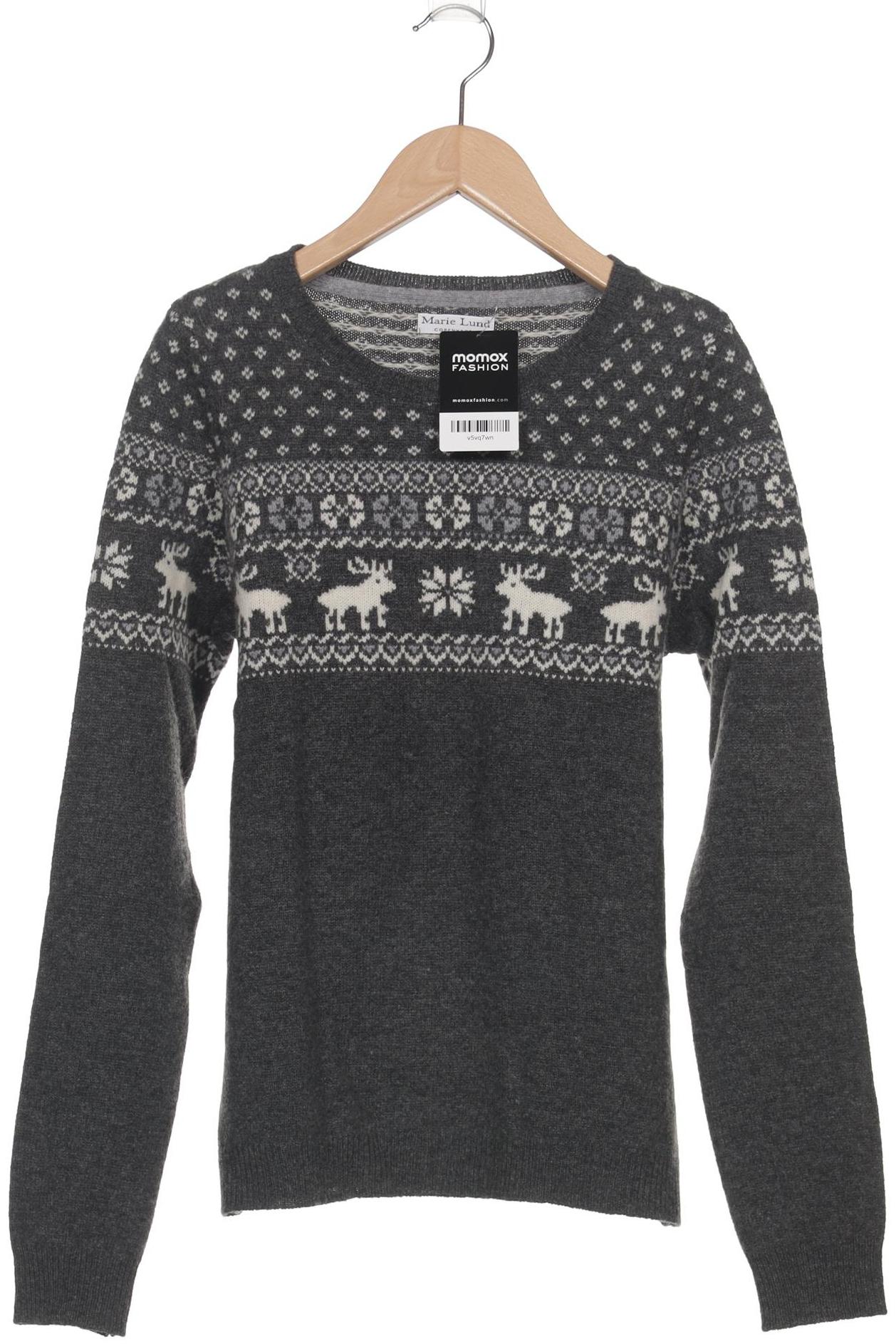 

Marie Lund Damen Pullover, grau, Gr. 36