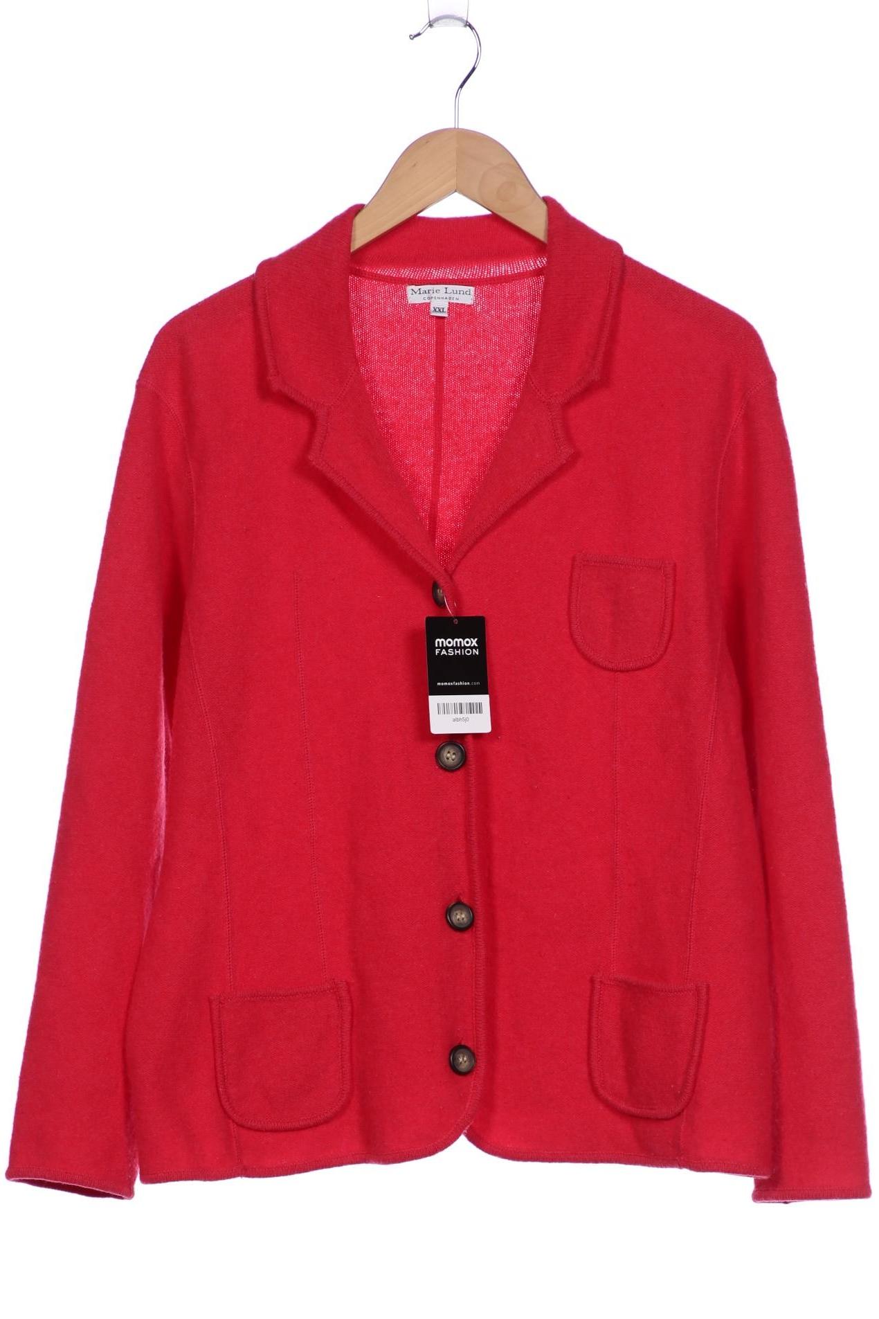 

Marie Lund Damen Strickjacke, rot, Gr. 46