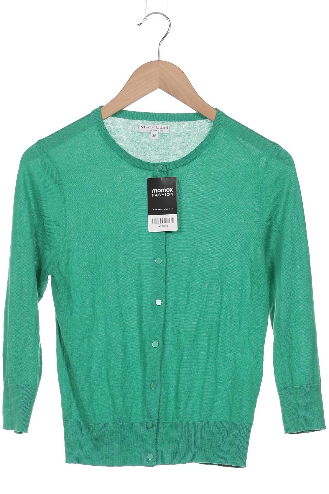 

Marie Lund Damen Strickjacke, grün, Gr. 36