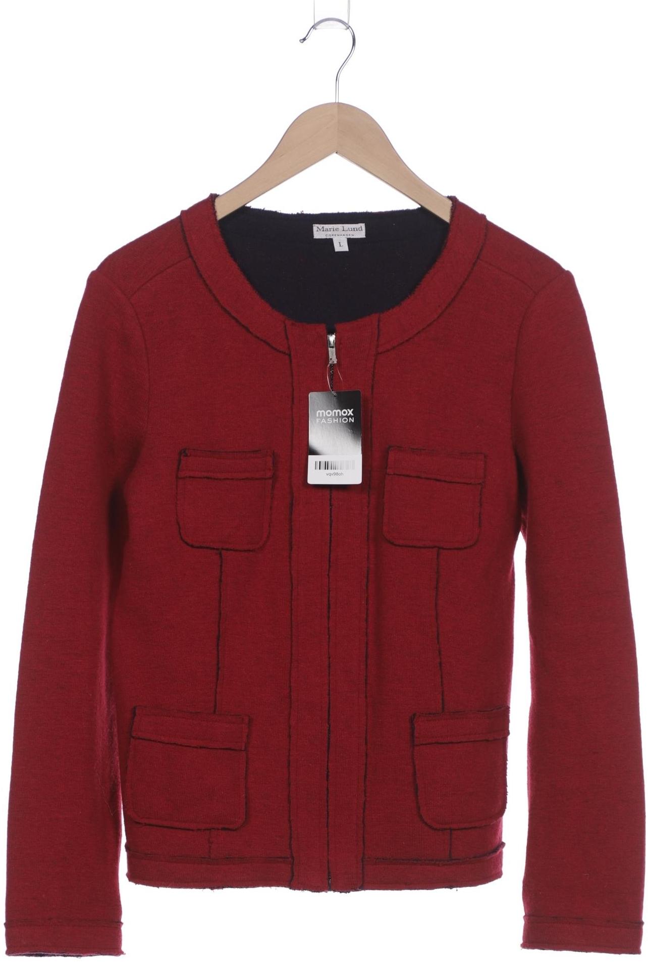 

Marie Lund Damen Strickjacke, bordeaux, Gr. 42