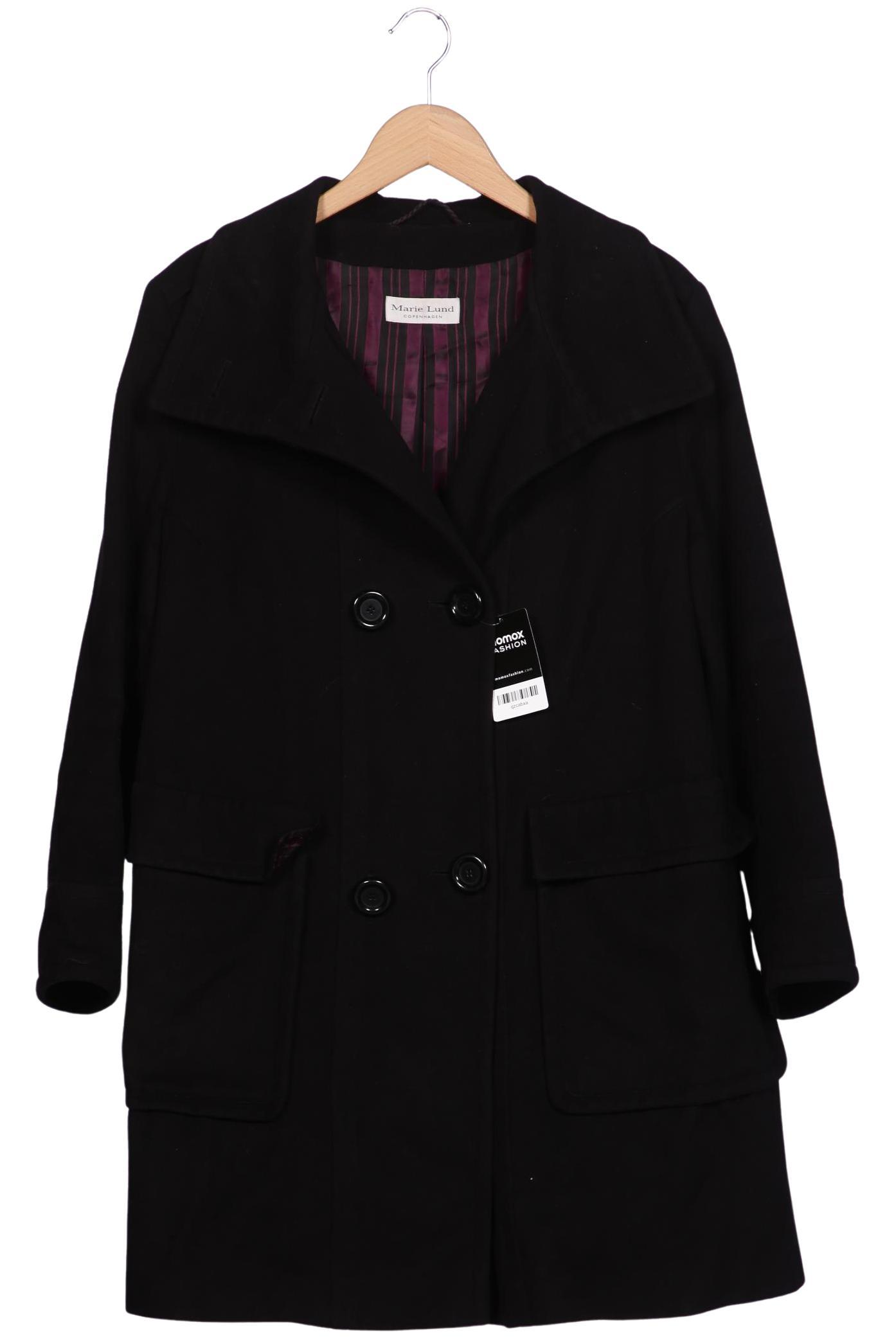 

Marie Lund Damen Mantel, schwarz, Gr. 46
