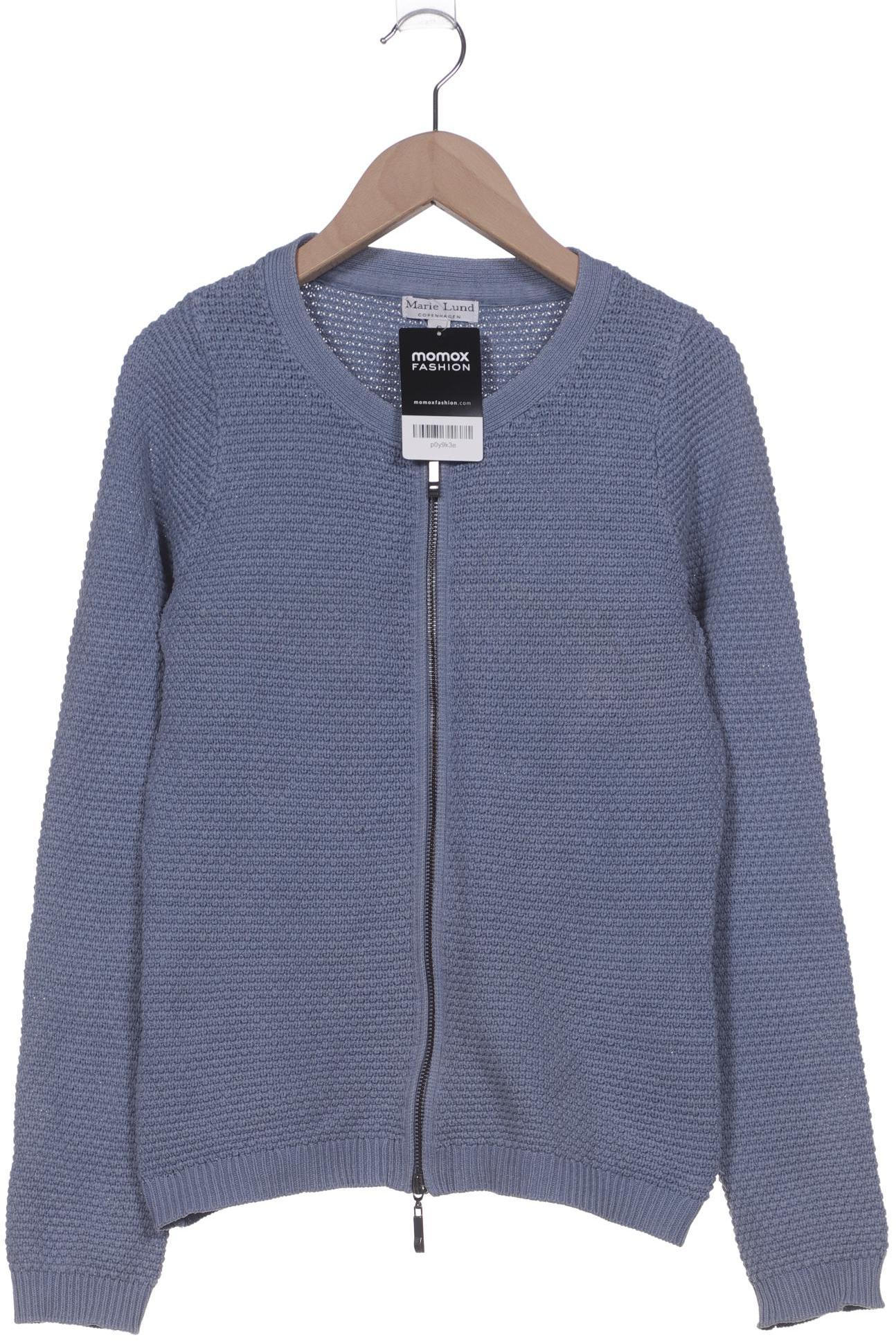 

Marie Lund Damen Strickjacke, blau, Gr. 36