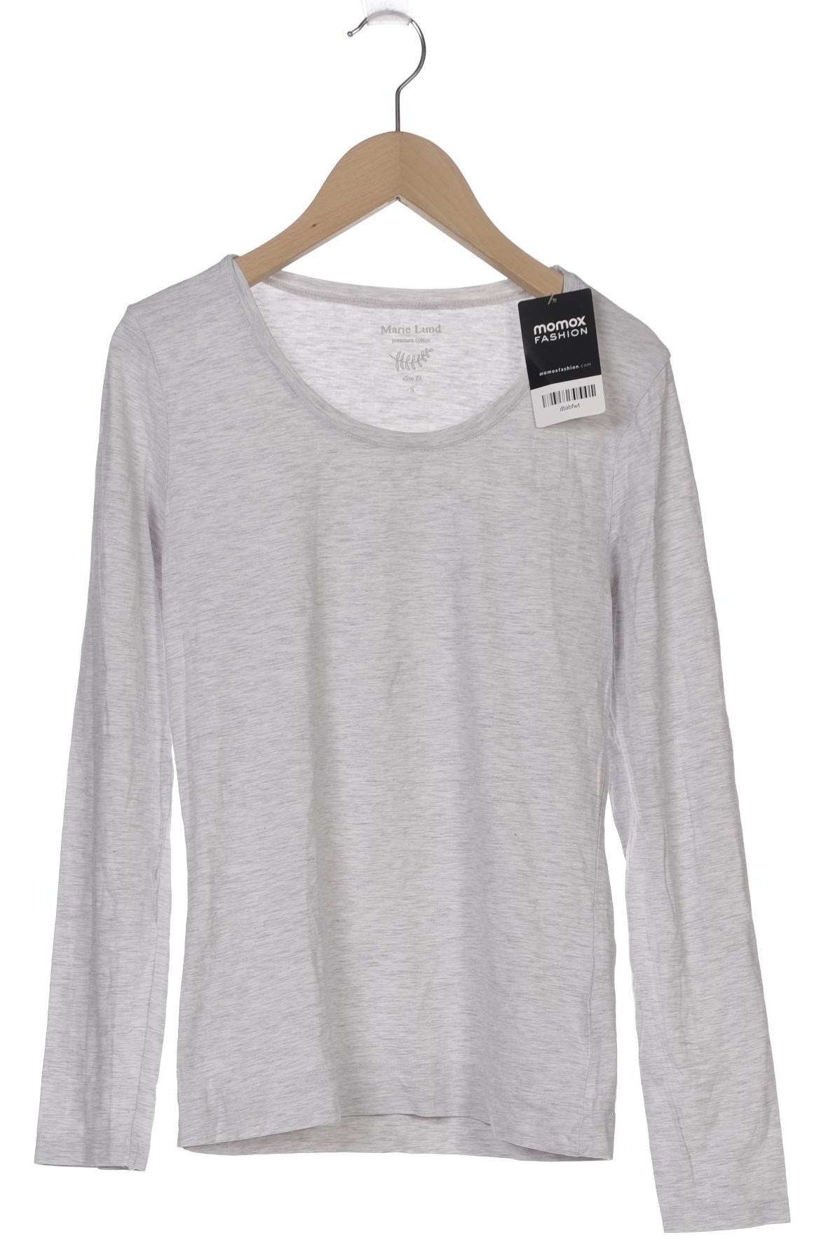 

Marie Lund Damen Langarmshirt, grau, Gr. 36