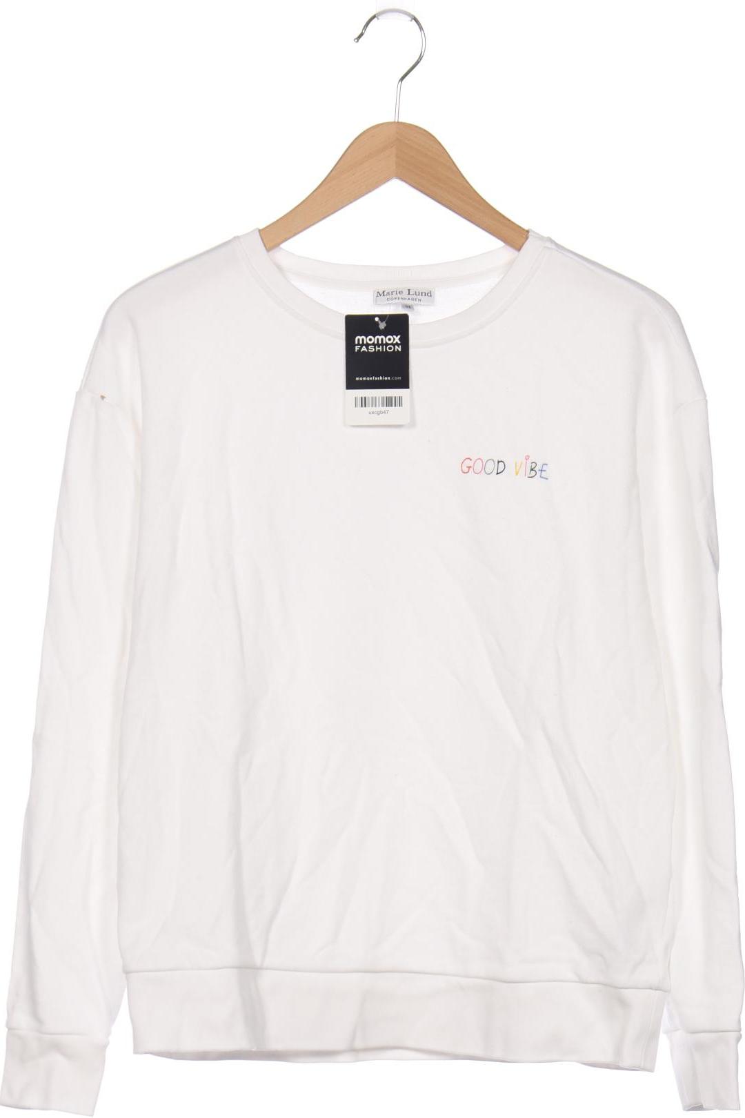 

Marie Lund Damen Sweatshirt, weiß, Gr. 38