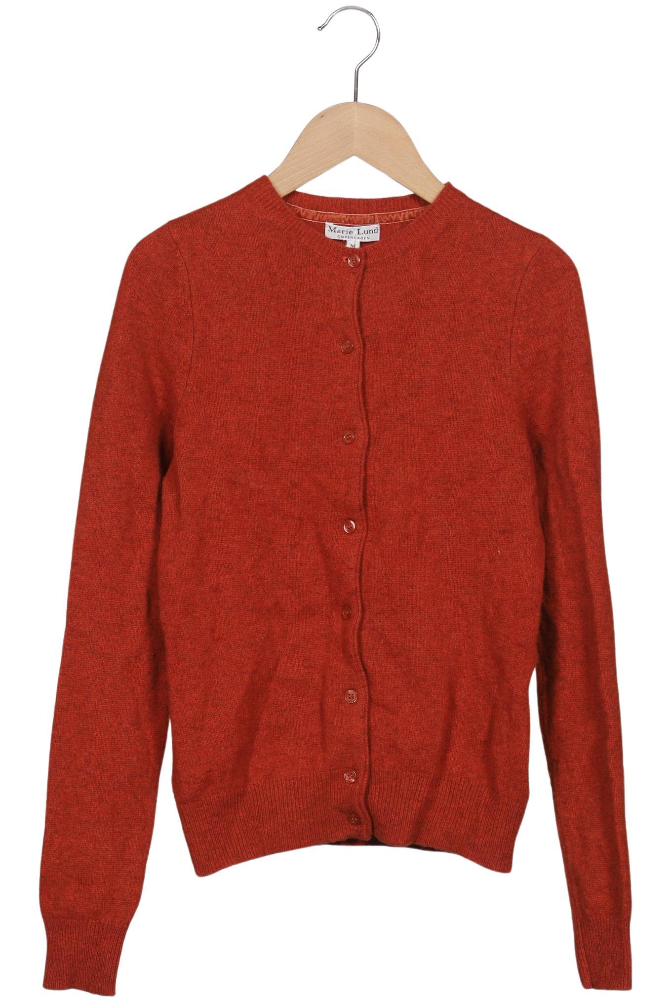 

Marie Lund Damen Strickjacke, orange, Gr. 38