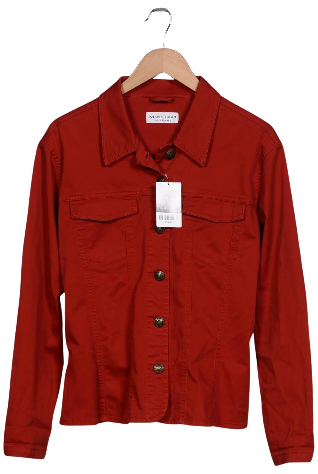 

Marie Lund Damen Jacke, rot, Gr. 46