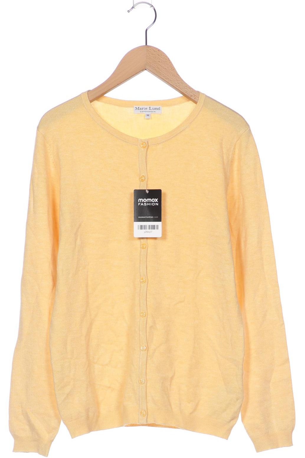 

Marie Lund Damen Strickjacke, gelb, Gr. 38