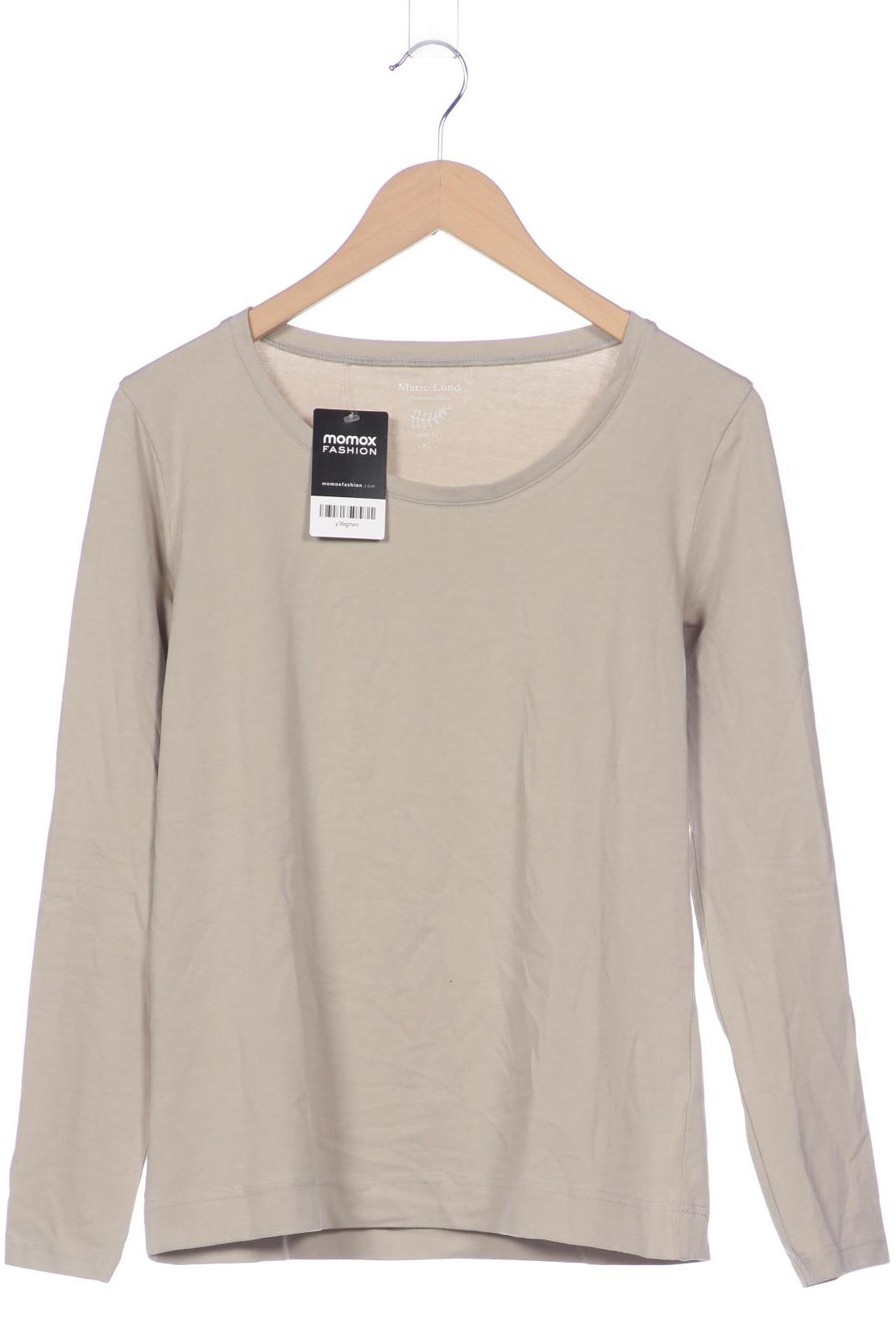 

Marie Lund Damen Langarmshirt, beige, Gr. 44
