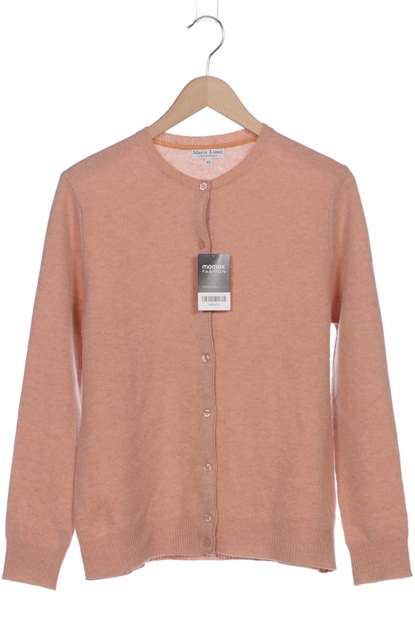 

Marie Lund Damen Strickjacke, orange, Gr. 44