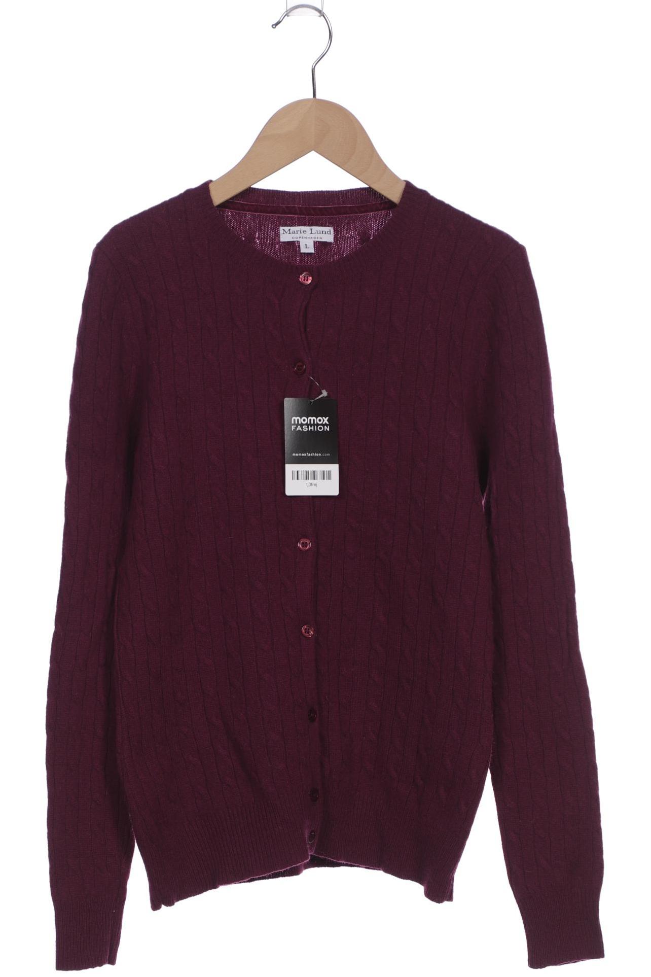 

Marie Lund Damen Strickjacke, bordeaux, Gr. 42