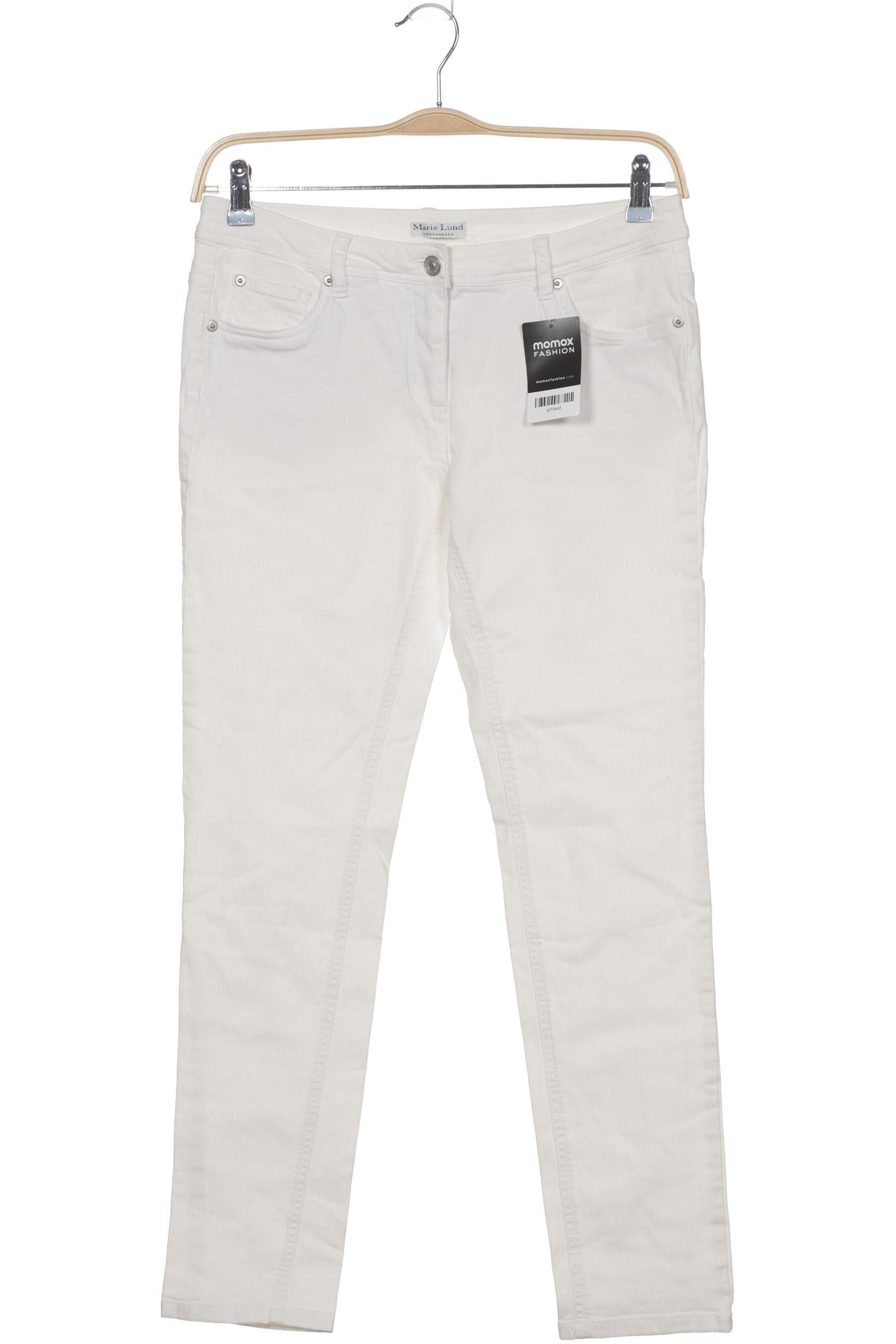 

Marie Lund Damen Jeans, weiß, Gr. 38
