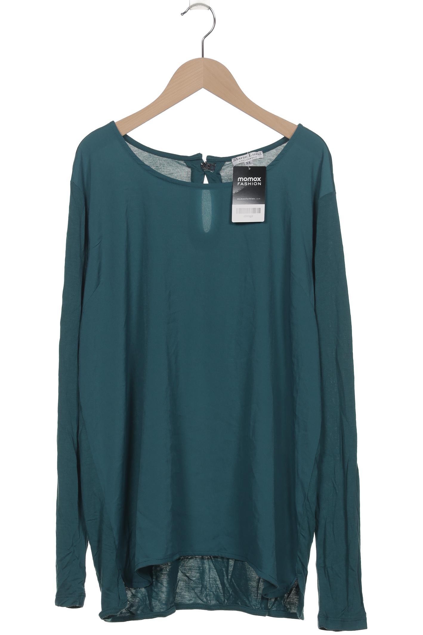 

Marie Lund Damen Langarmshirt, türkis, Gr. 44