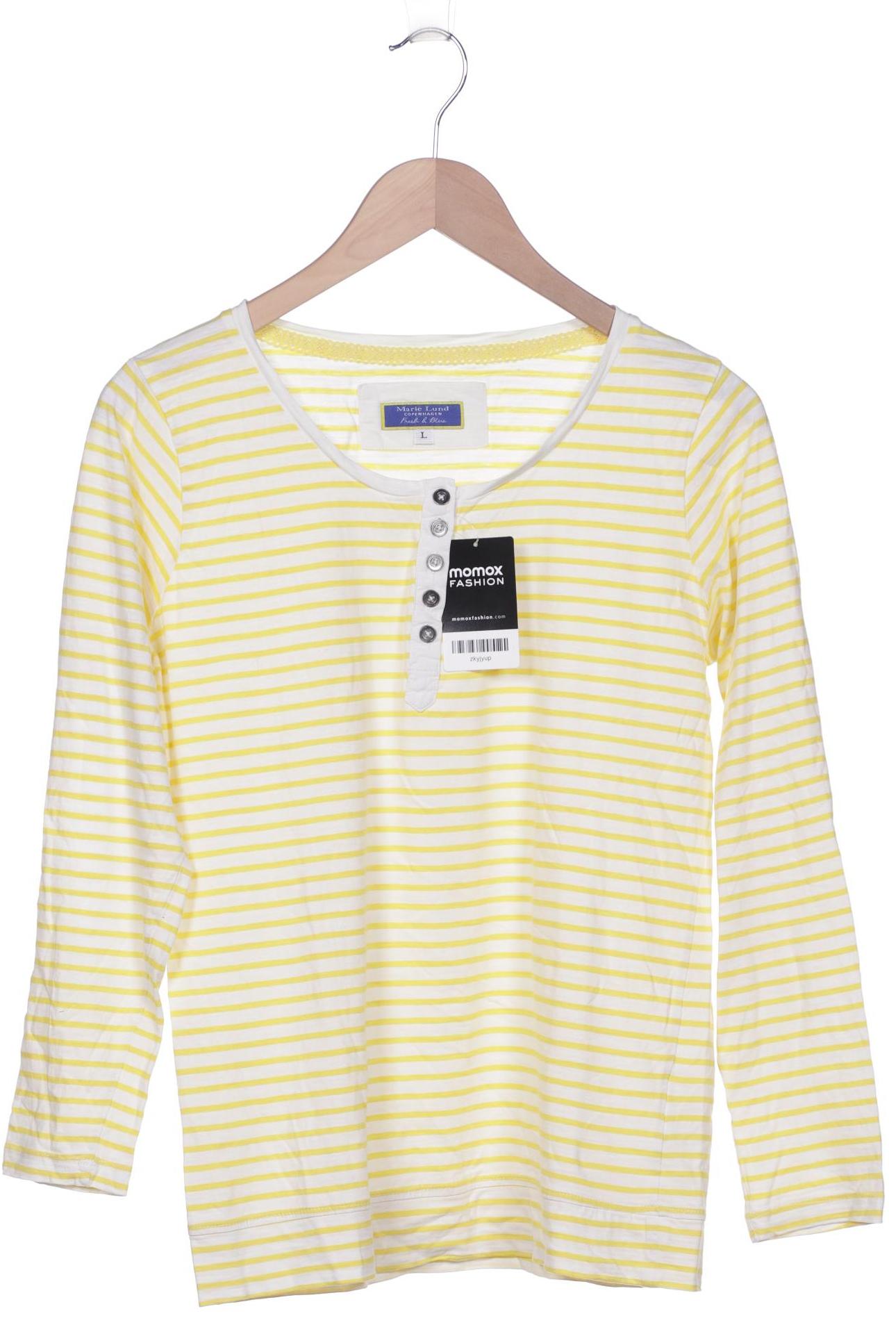 

Marie Lund Damen Langarmshirt, gelb, Gr. 42