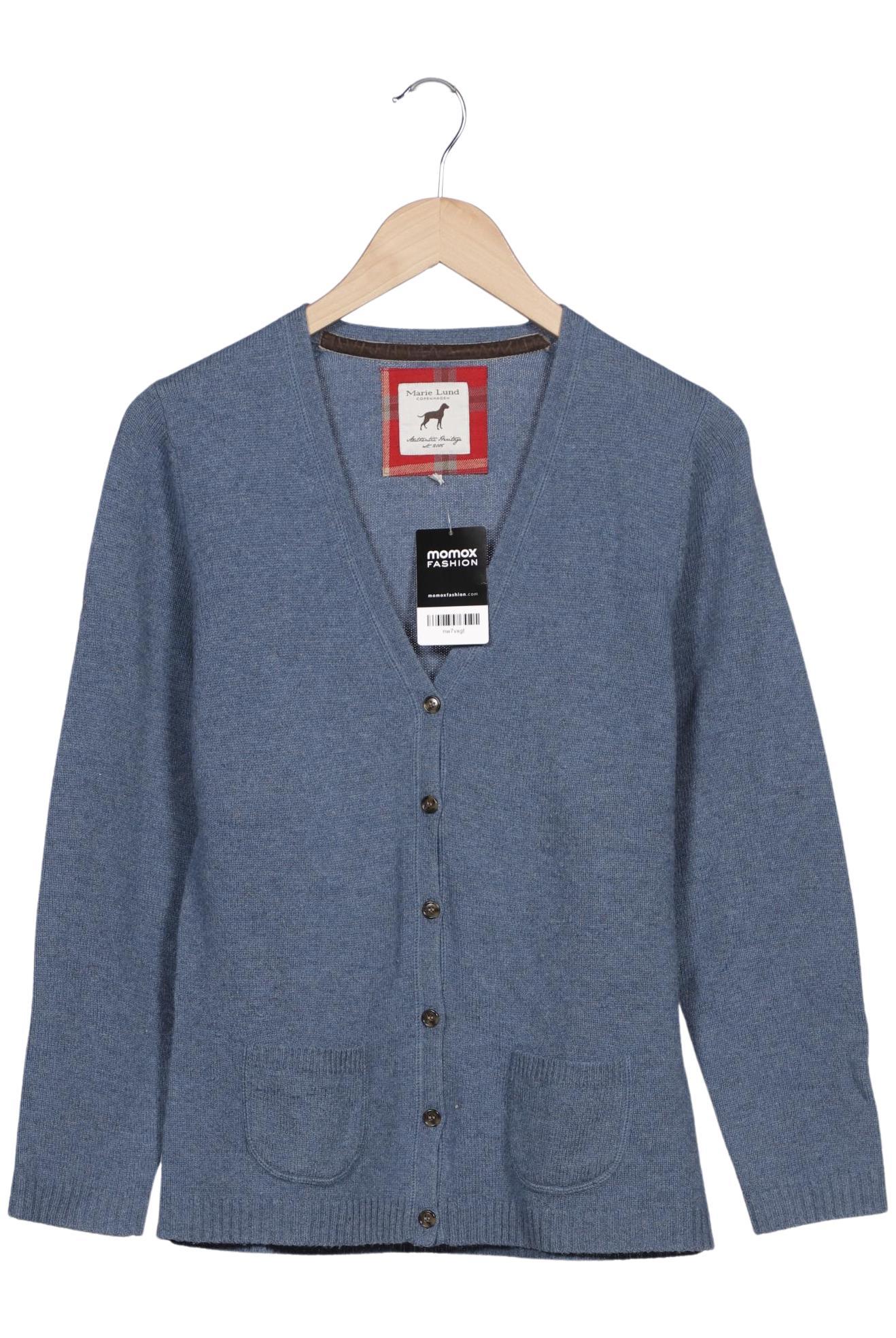 

Marie Lund Damen Strickjacke, blau, Gr. 36