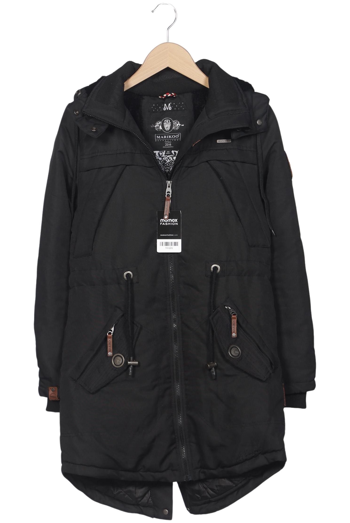 

Marikoo Damen Jacke, schwarz, Gr. 34