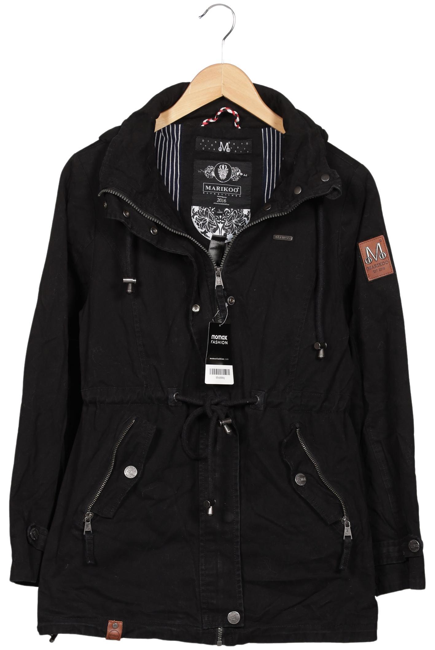 

Marikoo Damen Jacke, schwarz, Gr. 42