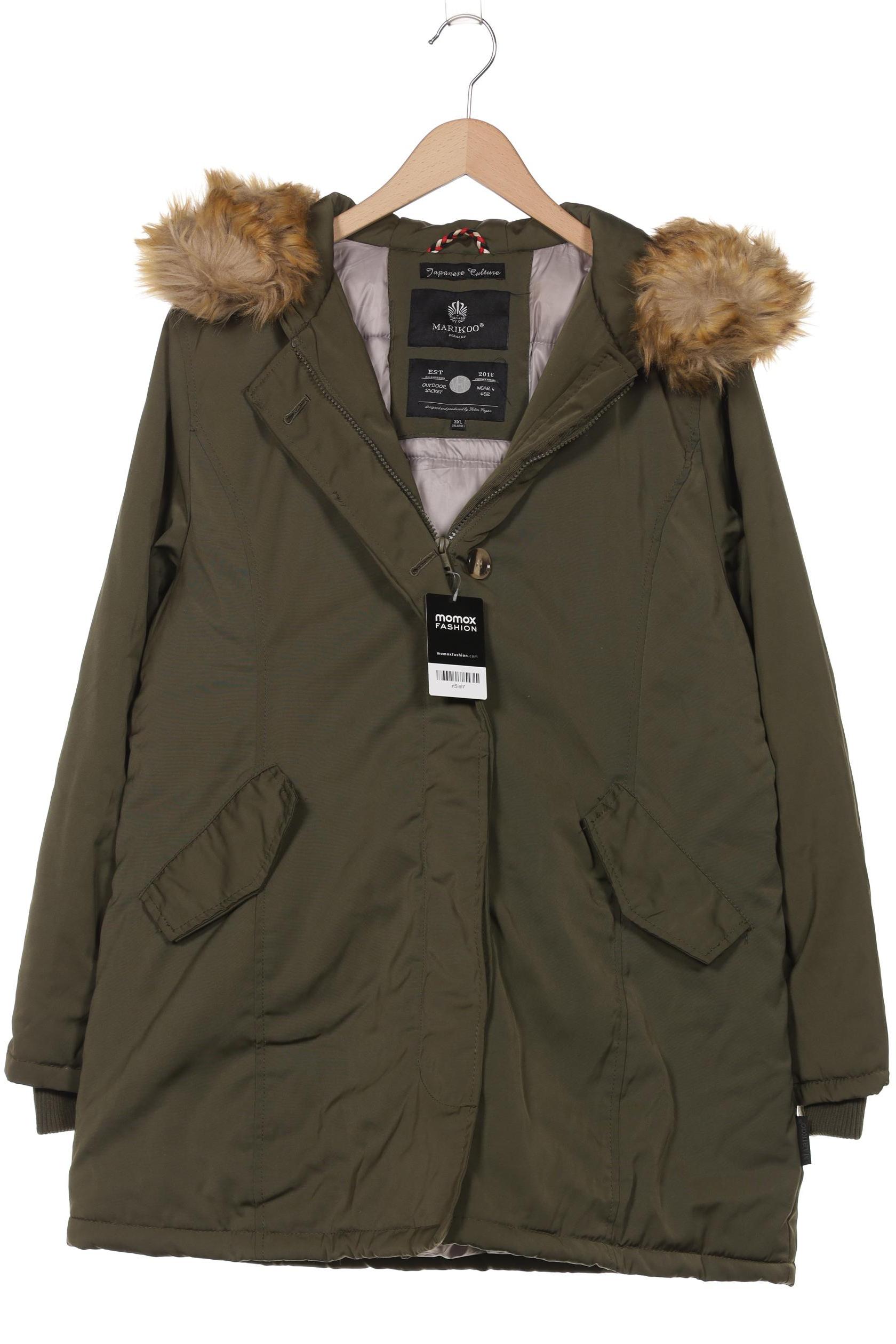 

Marikoo Damen Mantel, grün, Gr. 48