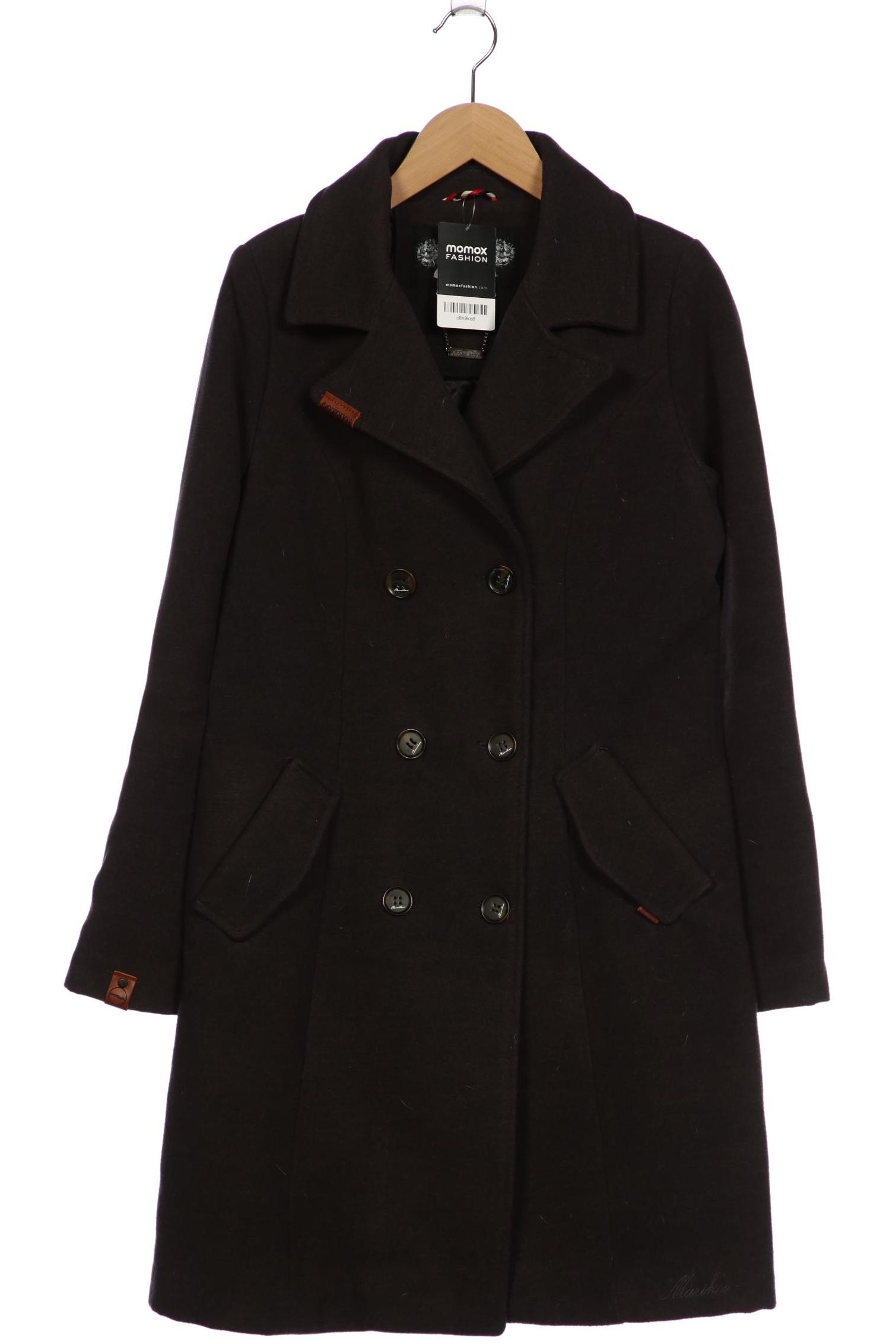 

Marikoo Damen Mantel, grau, Gr. 38