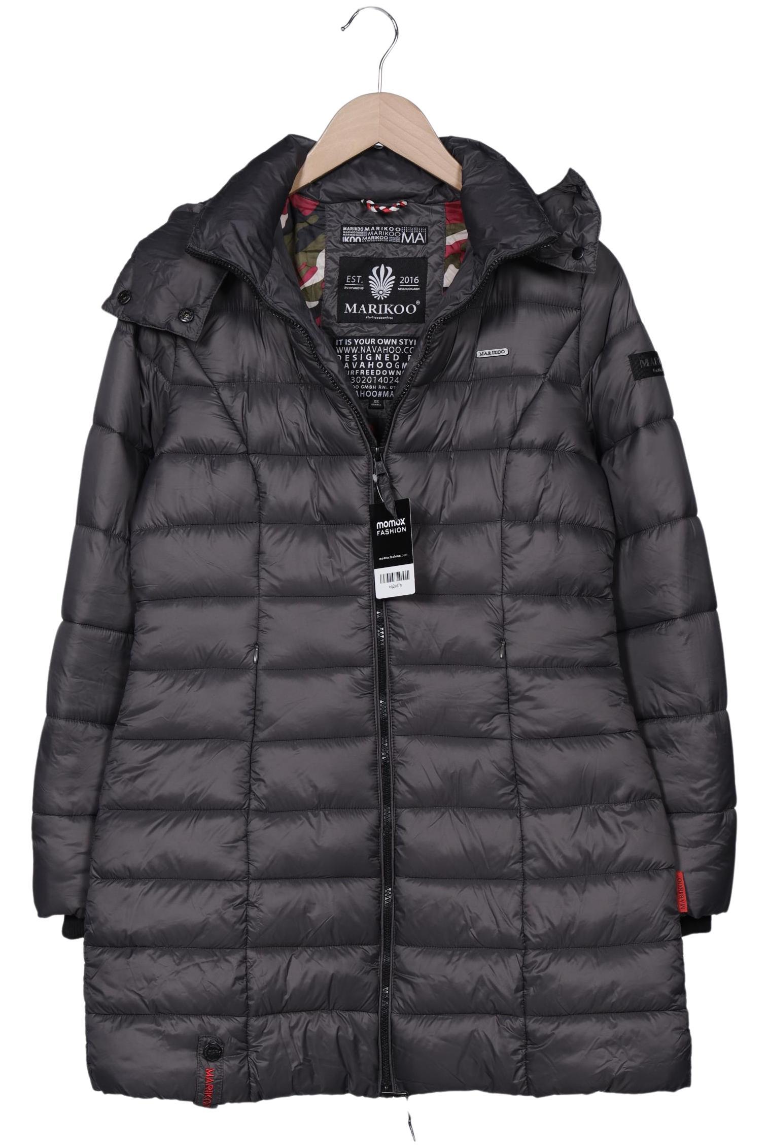 

Marikoo Damen Mantel, grau, Gr. 34