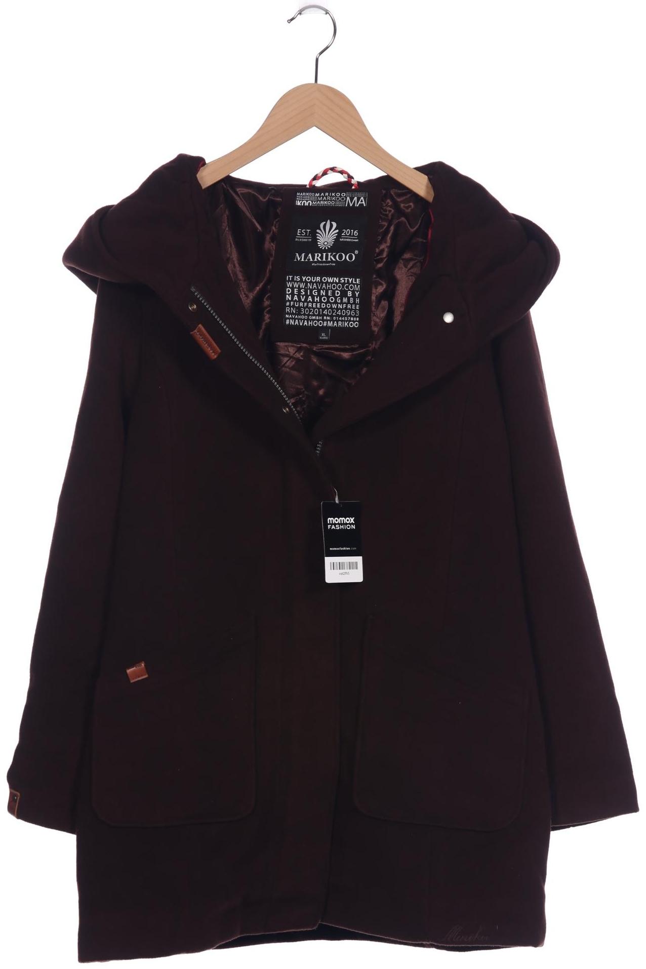 

Marikoo Damen Mantel, braun, Gr. 42