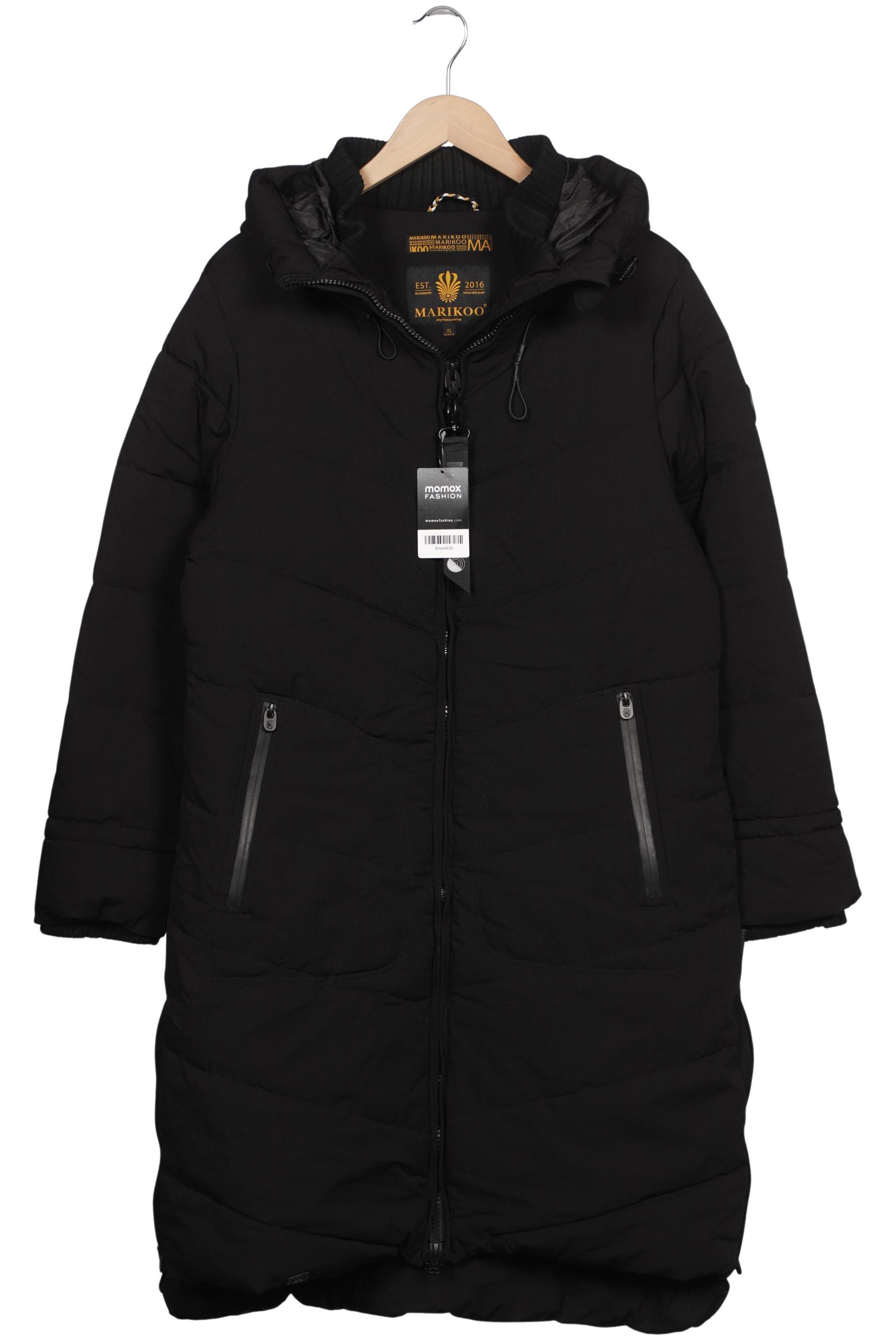 

Marikoo Damen Mantel, schwarz, Gr. 44
