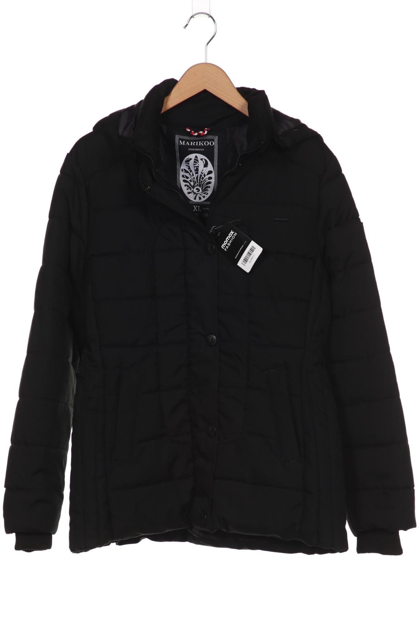 

Marikoo Damen Mantel, schwarz