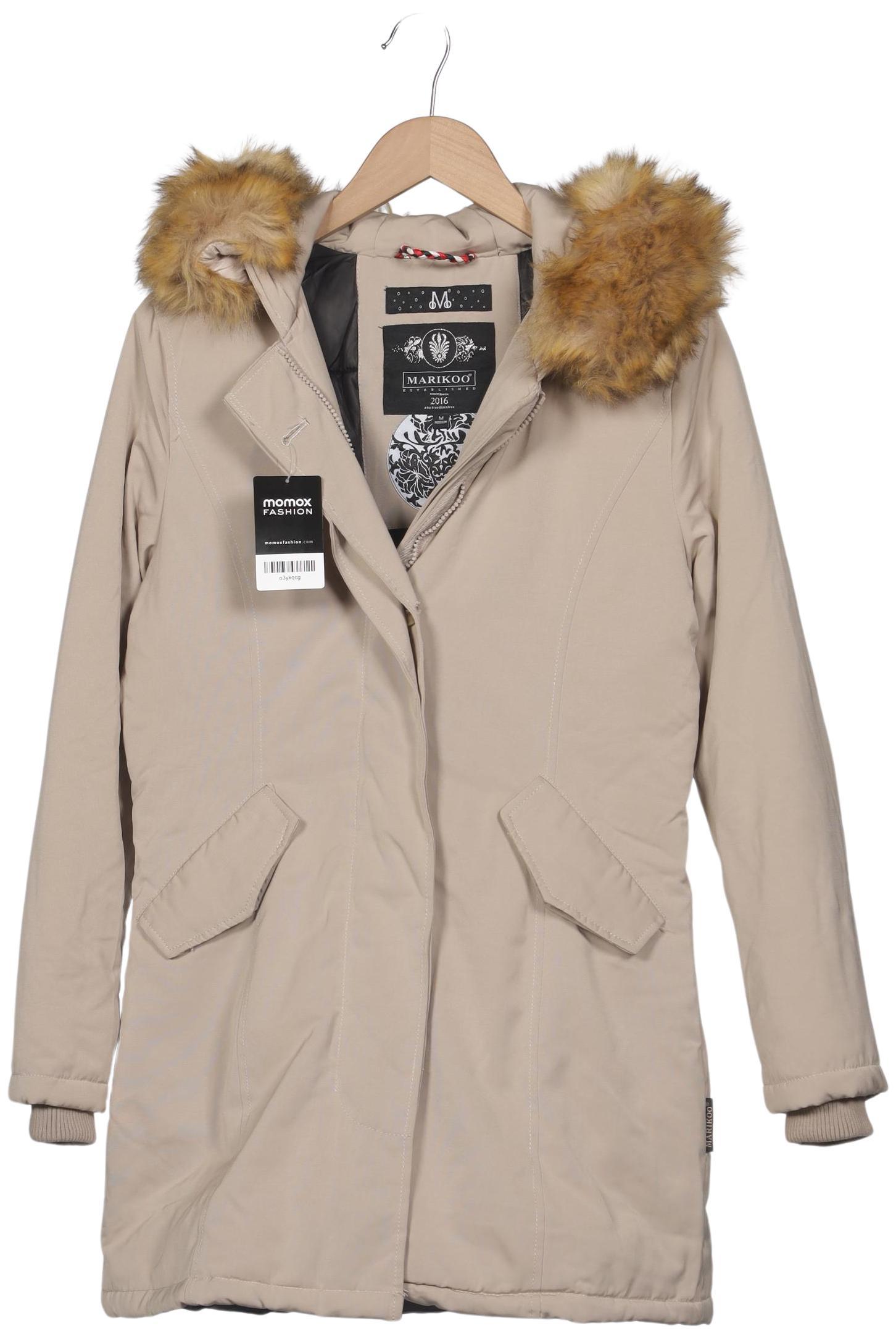 

Marikoo Damen Mantel, beige, Gr. 38