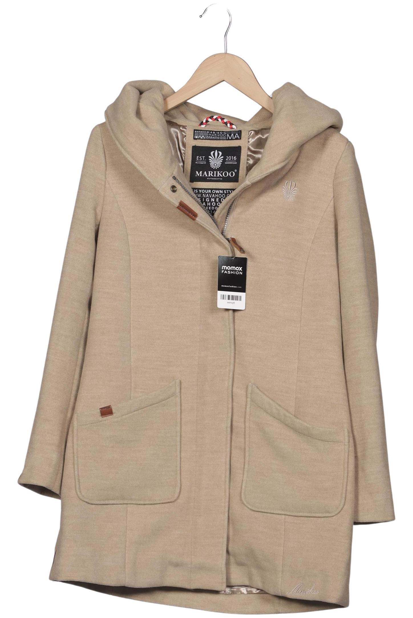 

Marikoo Damen Mantel, beige, Gr. 38