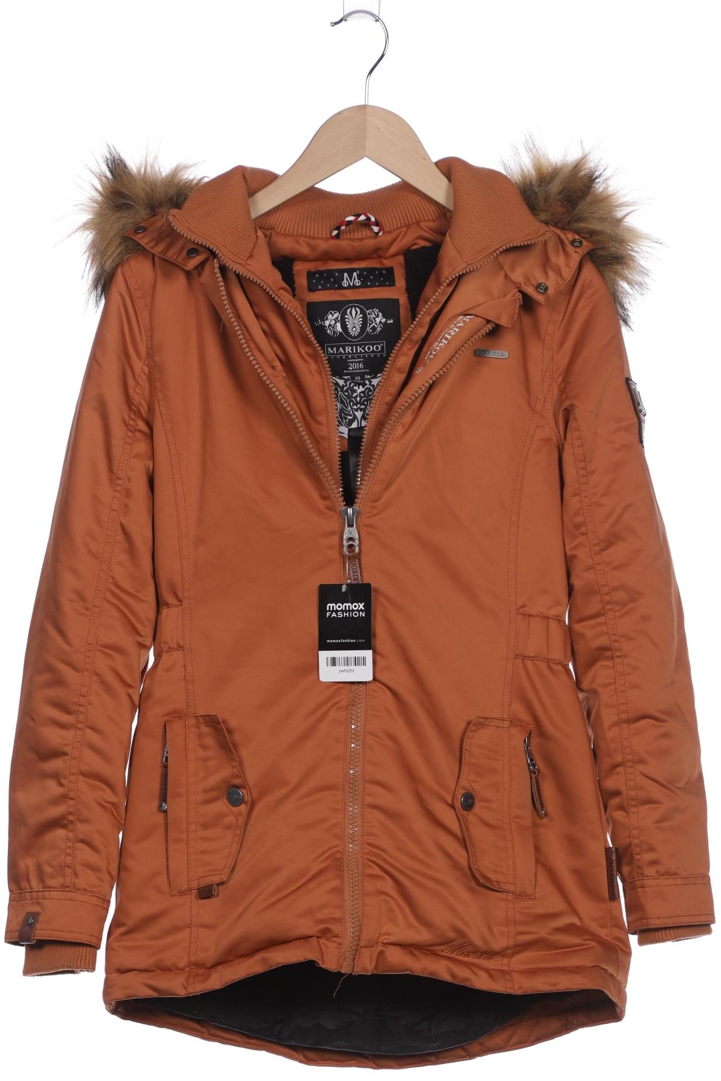 Thumbnail - Marikoo Damen Mantel, orange, Gr. 34