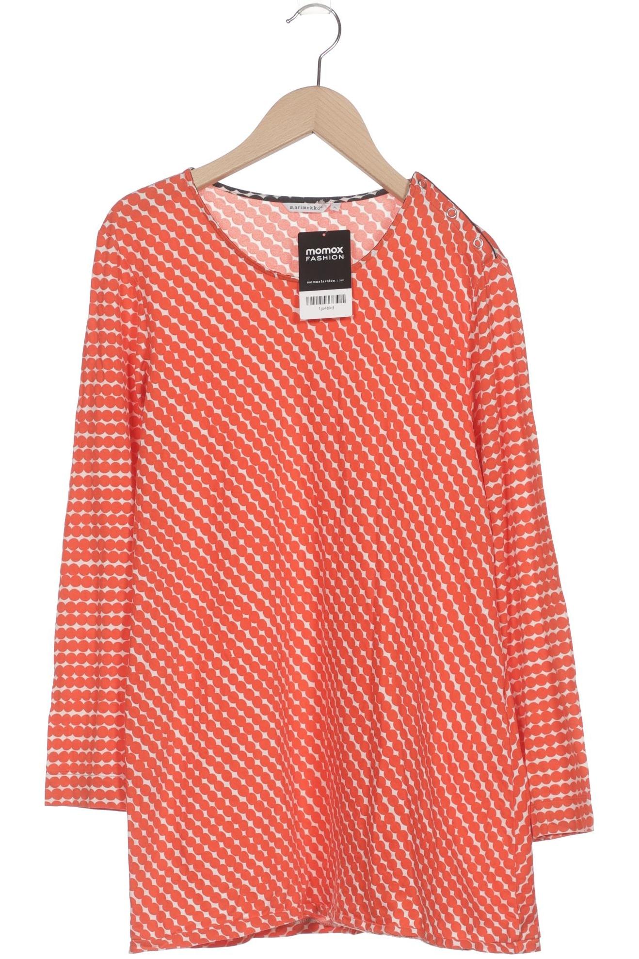 

Marimekko Damen Langarmshirt, orange, Gr. 44