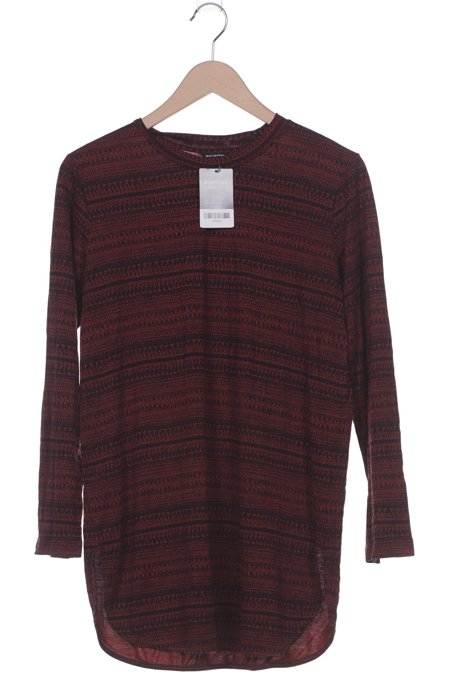 

Marimekko Damen Langarmshirt, bordeaux, Gr. 42