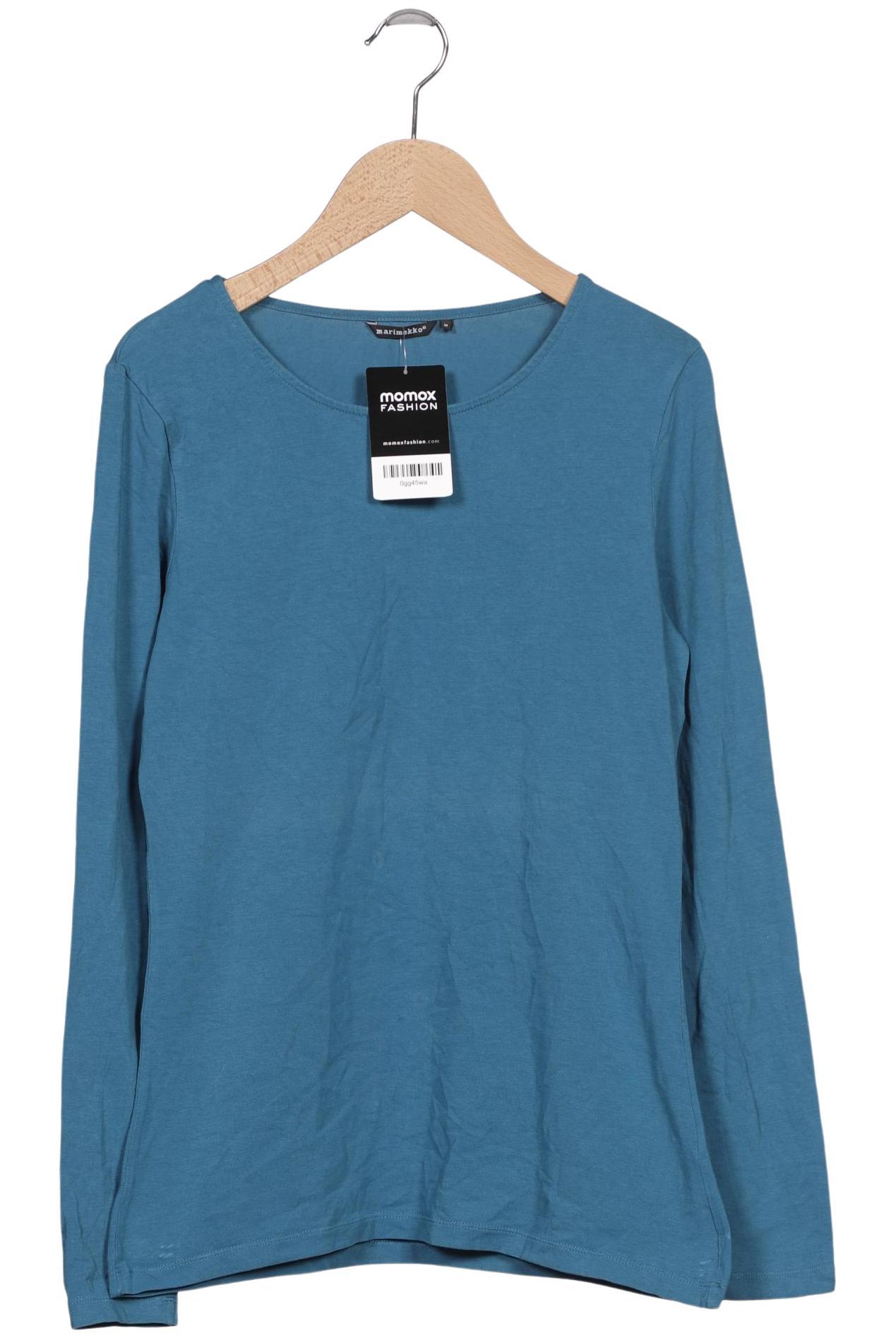 

Marimekko Damen Langarmshirt, blau, Gr. 38