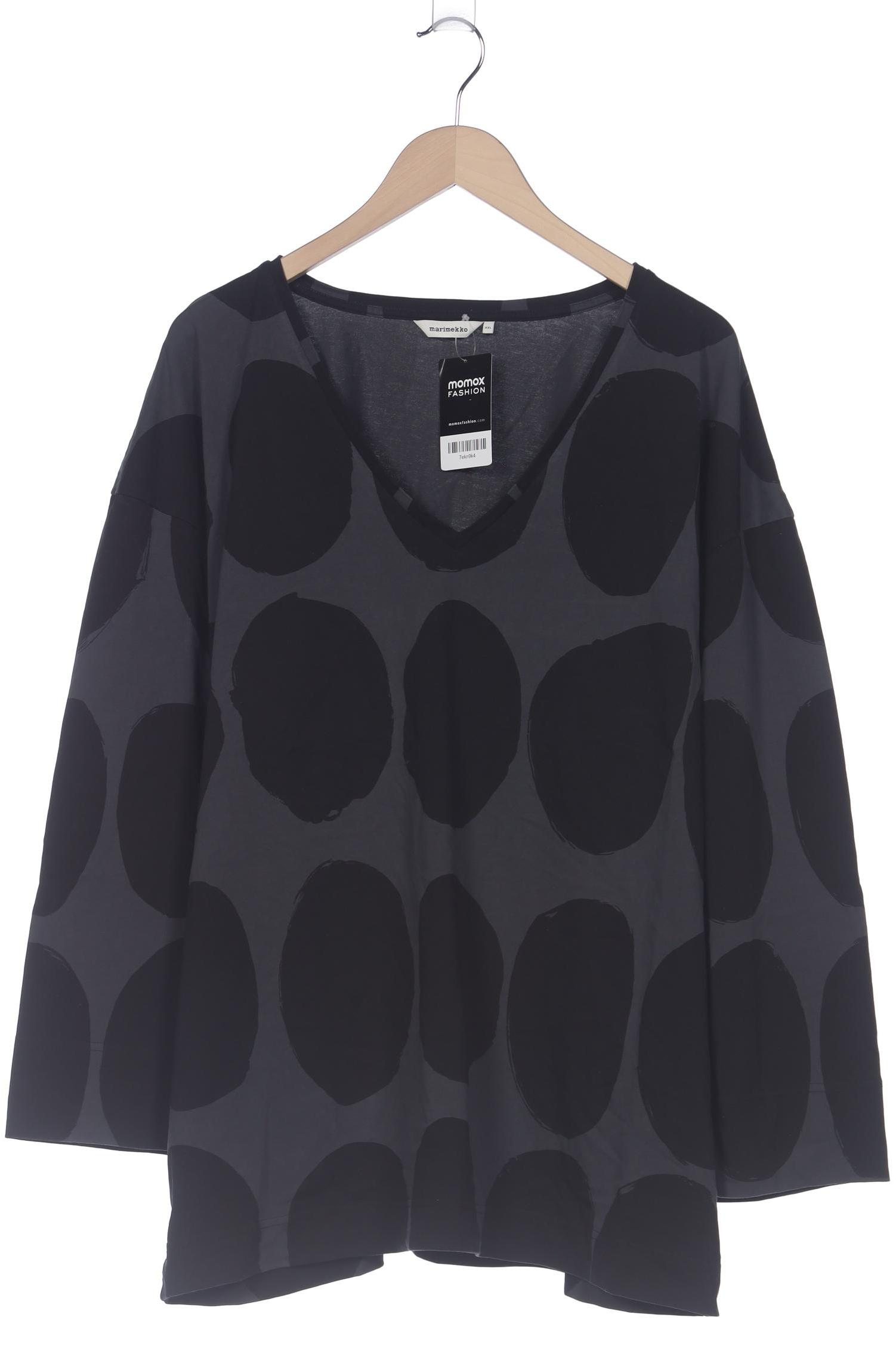 

Marimekko Damen Langarmshirt, schwarz, Gr. 46