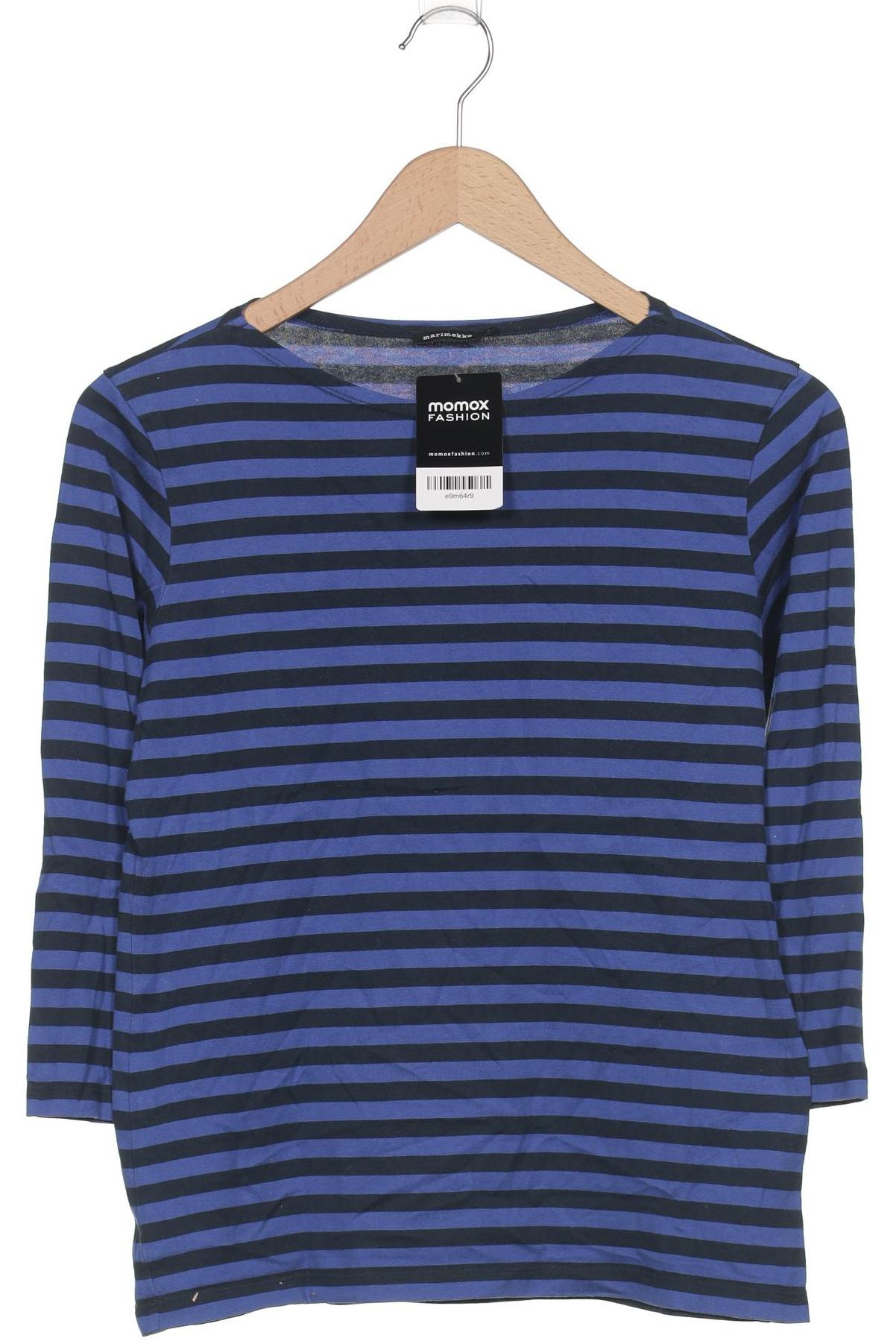 

Marimekko Damen Langarmshirt, blau, Gr. 36