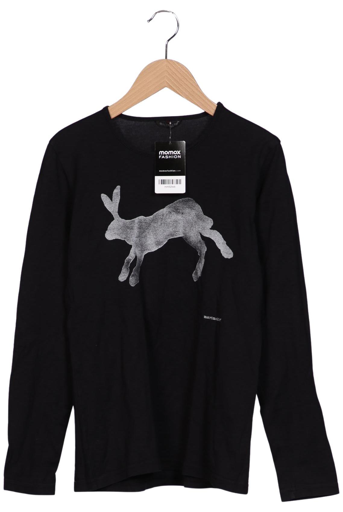 

Marimekko Damen Langarmshirt, schwarz, Gr. 36