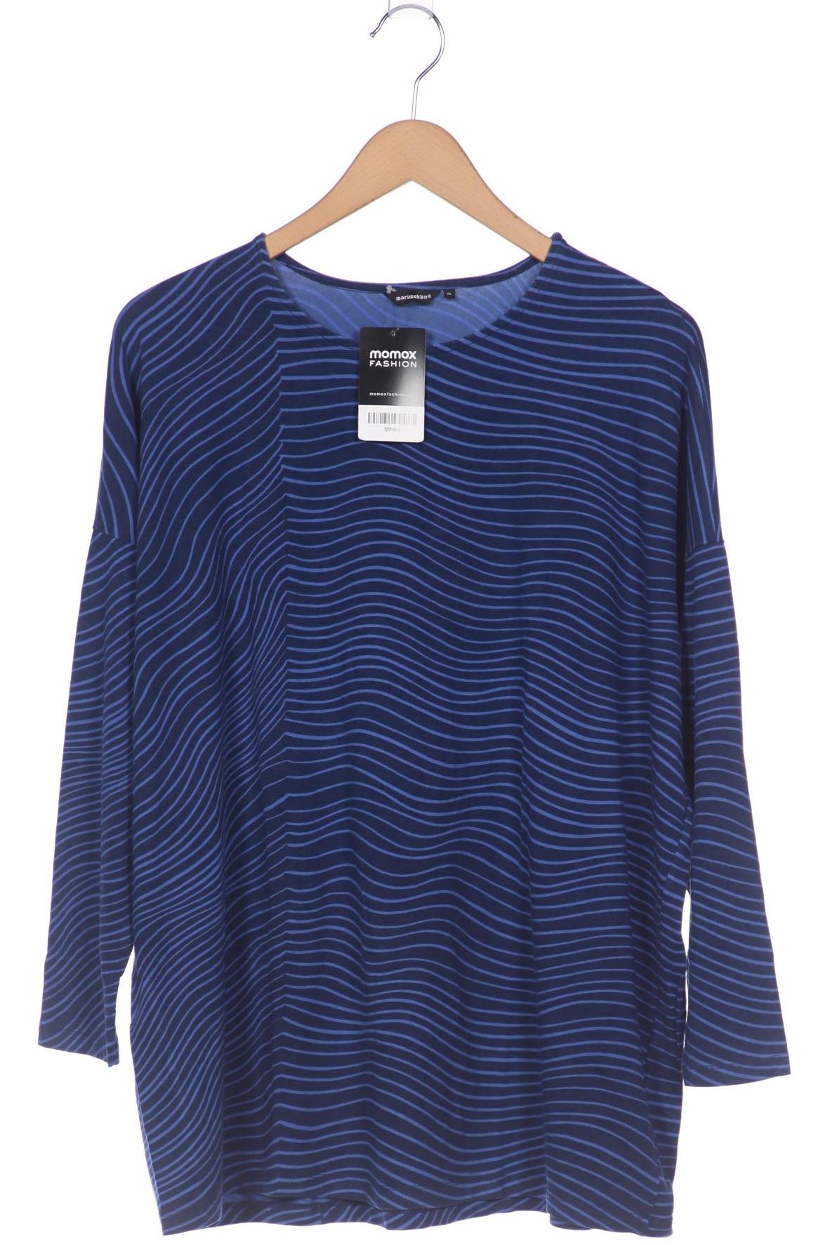 

Marimekko Damen Langarmshirt, marineblau, Gr. 44