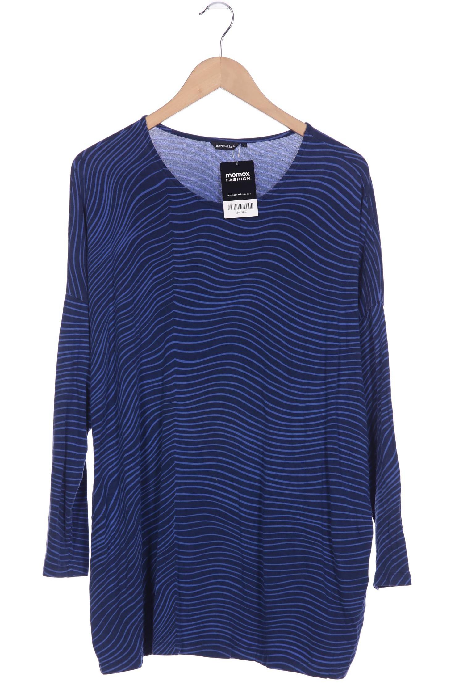 

Marimekko Damen Langarmshirt, marineblau, Gr. 42