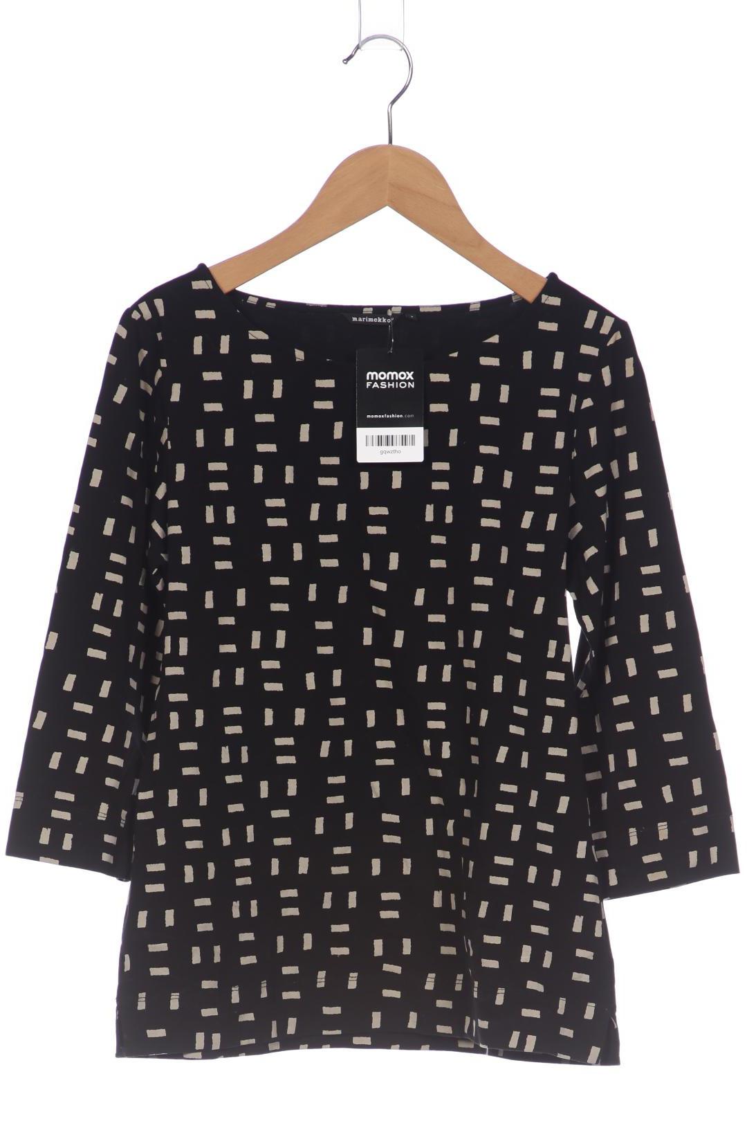 

Marimekko Damen Langarmshirt, schwarz, Gr. 36