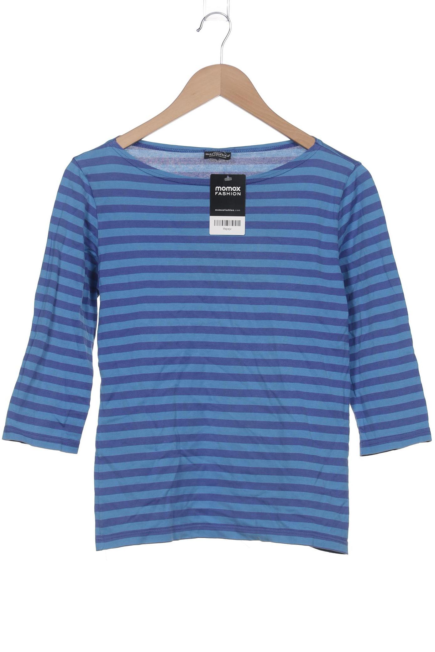 

Marimekko Damen Langarmshirt, blau, Gr. 36